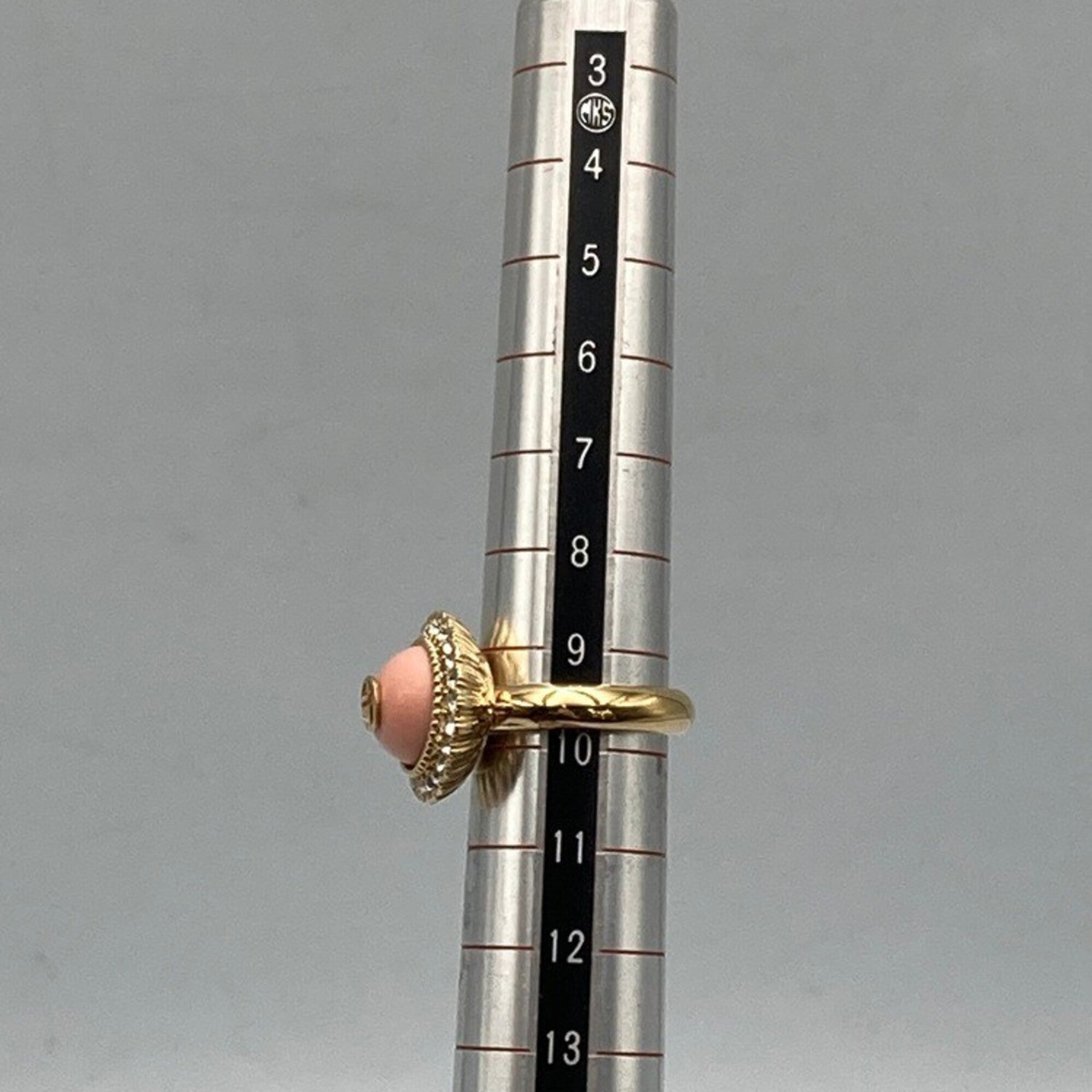 Gucci Pink Metal Band Ring (Pre-Owned)