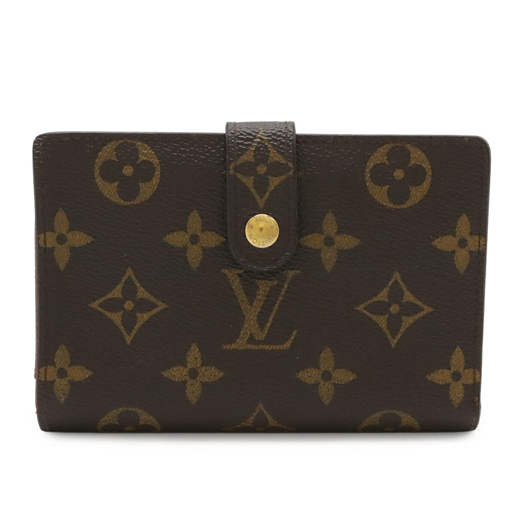 Louis Vuitton Monogram Brown Monogram Canvas Pvc Coated Canvas Wallet (Bi-Fold) (Pre-Owned)