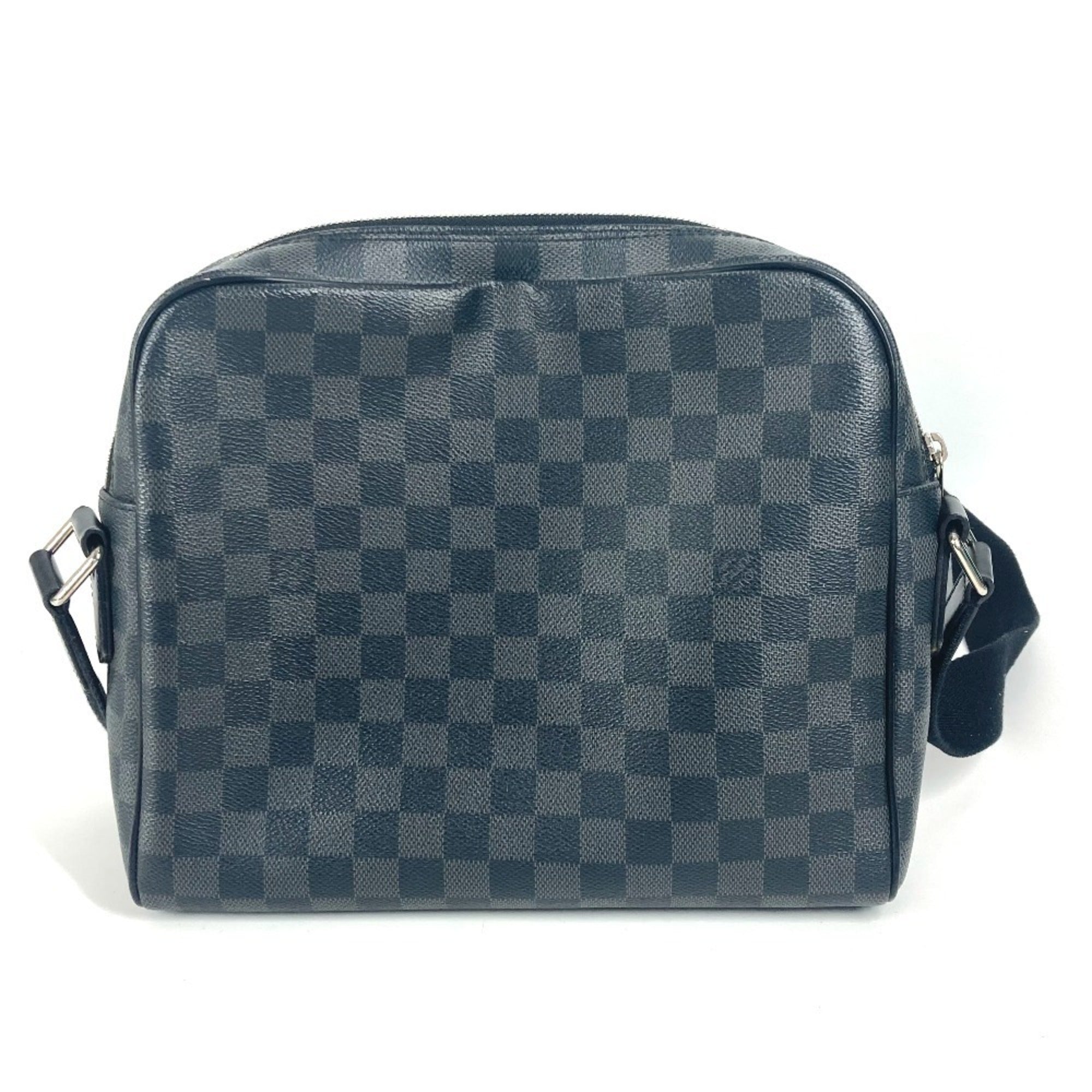 Louis Vuitton Damier Graphite Black Damier Graphite Messenger Bag Shoulder Bag (Pre-Owned)