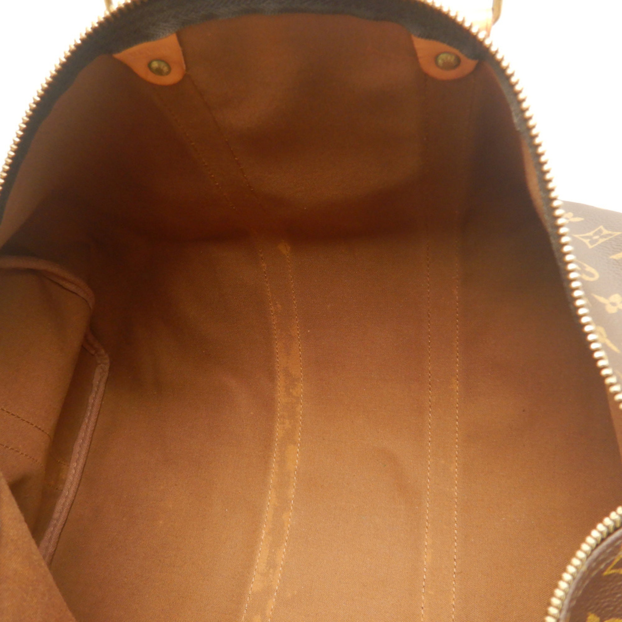 Louis Vuitton Monogram Brown Monogram Boston Bag (Pre-Owned)