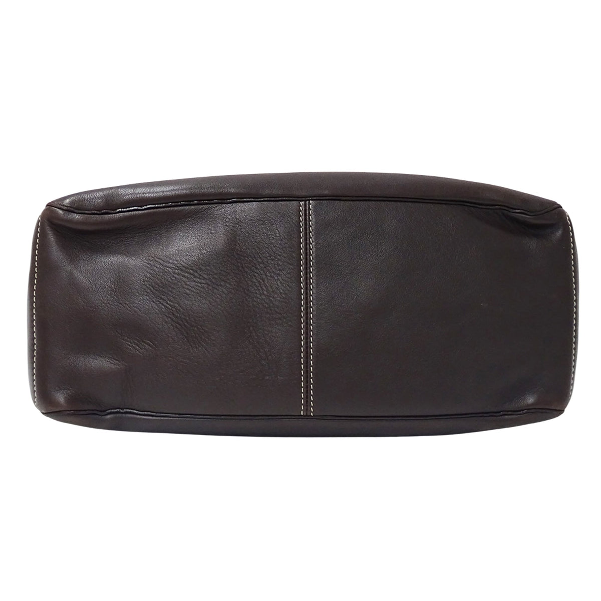 Celine Dark Brown Leather Handbag (Pre-Owned)