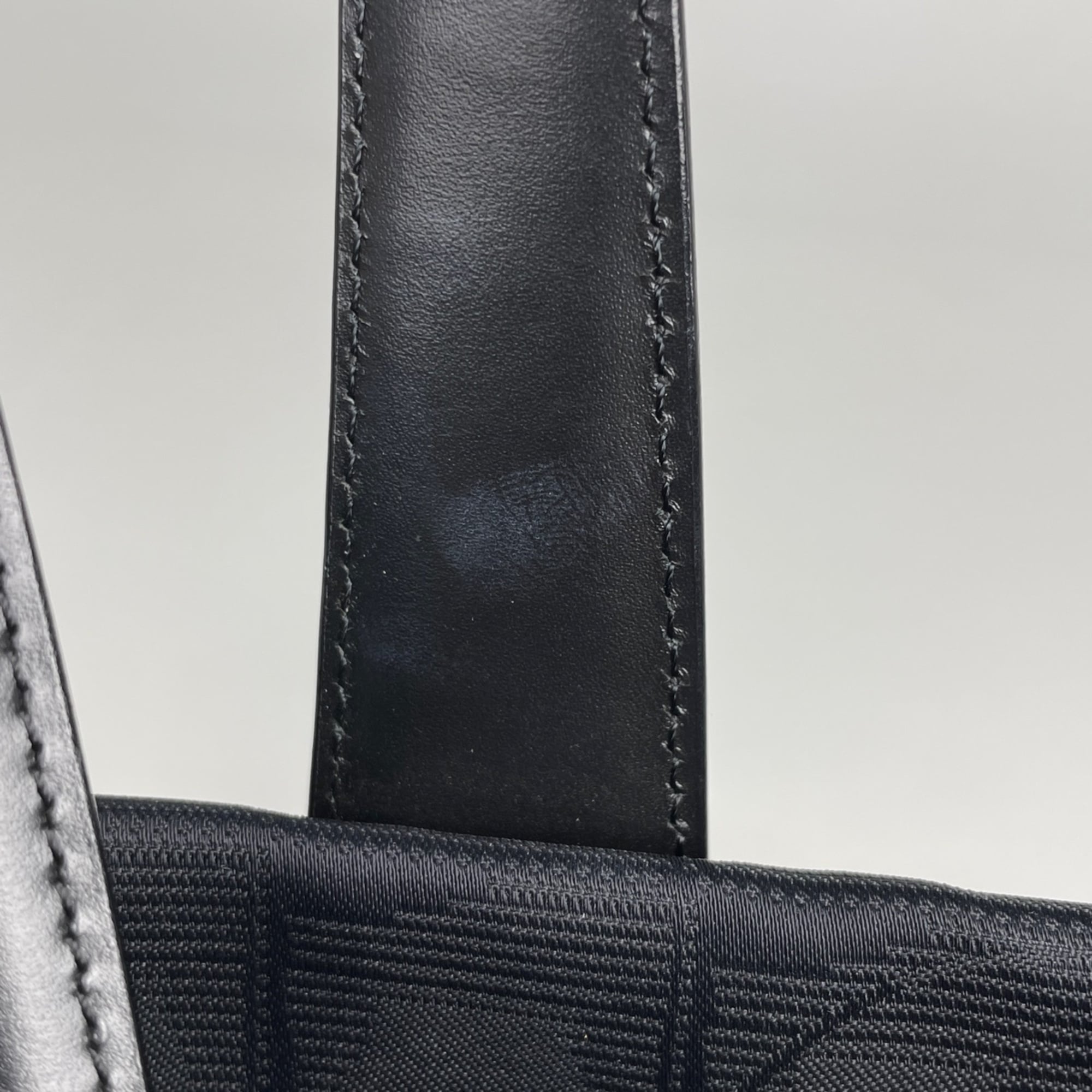 Chanel New Travel Line Black Nylon Leather Handbag (Pre-Owned)