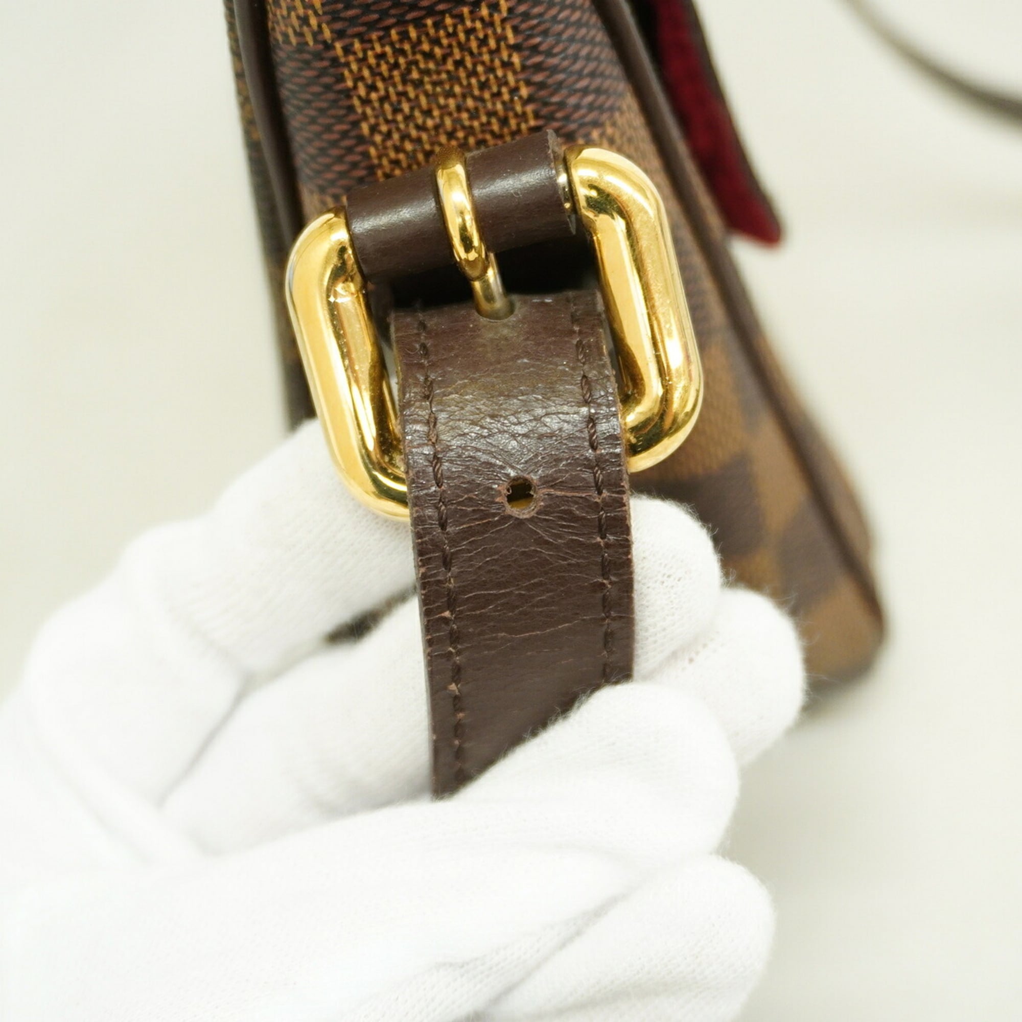 Louis Vuitton Ebene Shoulder Bag (Pre-Owned)