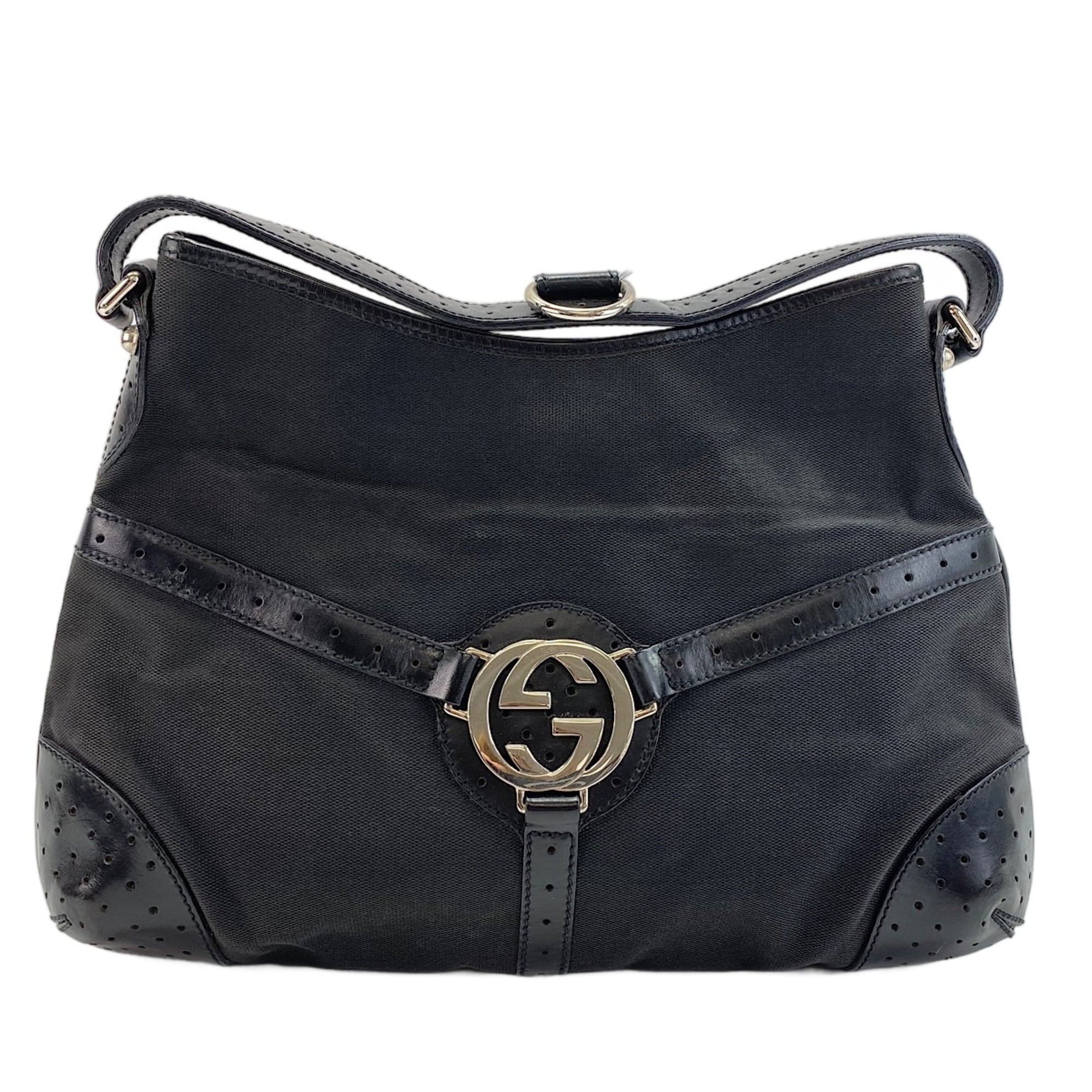 Gucci Black Shoulder Bag (Pre-Owned)