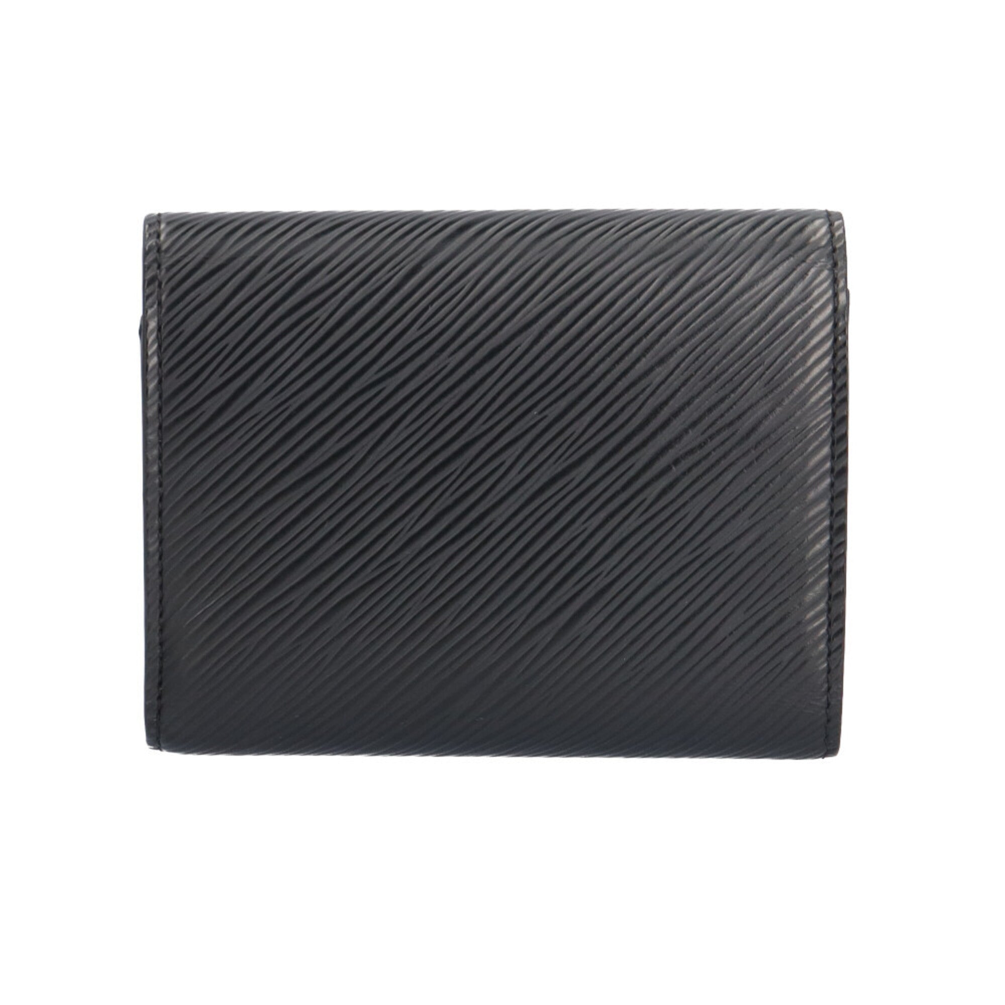 Louis Vuitton Epi Black Epi Leather Wallet (Tri-Fold) (Pre-Owned)