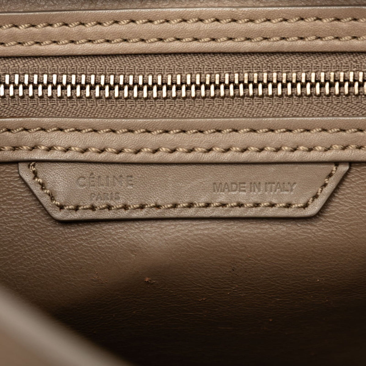 Celine Luggage Beige Leather Handbag (Pre-Owned)