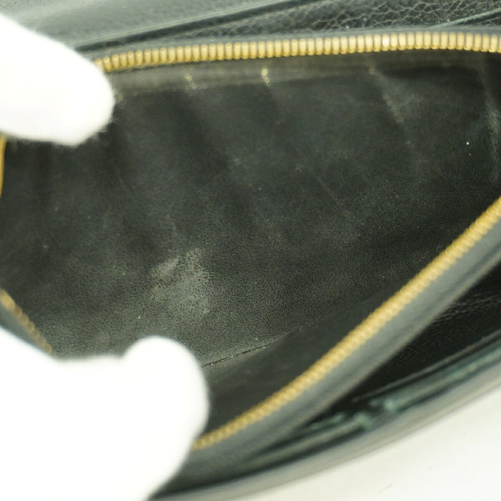 Louis Vuitton Noir Long Wallet (Bi-Fold) (Pre-Owned)