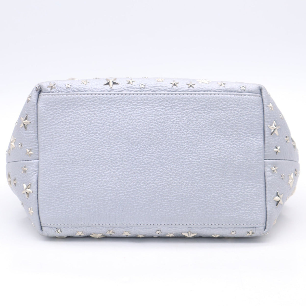 Jimmy Choo Silver Leather Handbag (Pre-Owned)