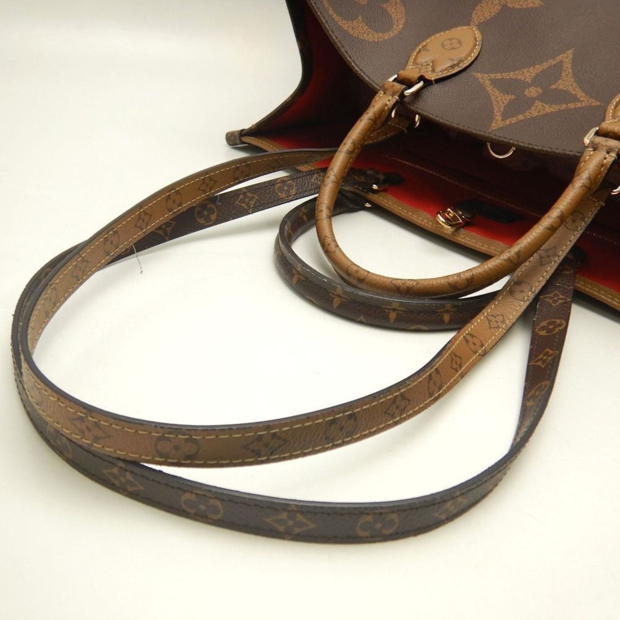 Louis Vuitton Brown Monogram Tote Bag (Pre-Owned)