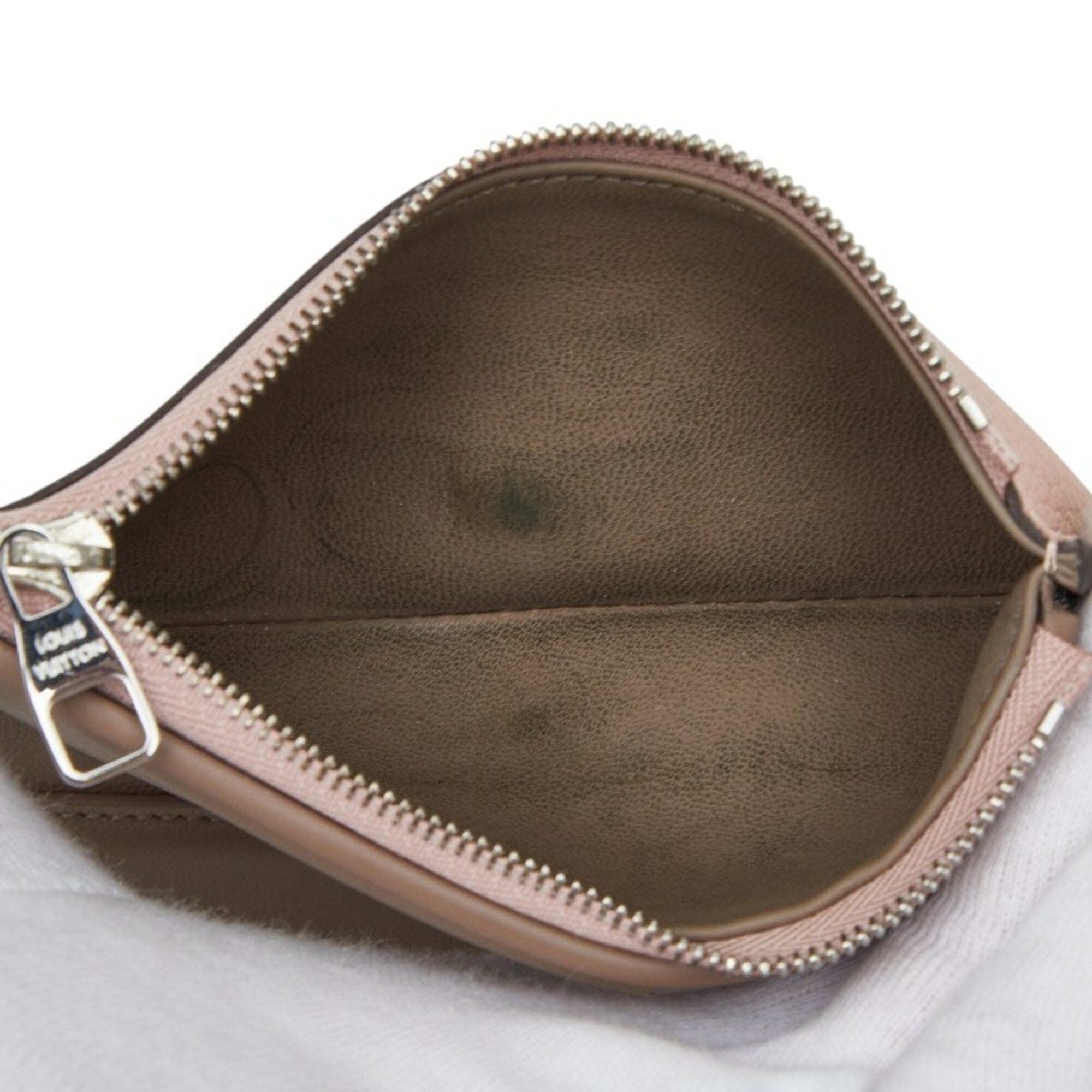 Louis Vuitton Magnolia Pink Leather Wallet (Tri-Fold) (Pre-Owned)