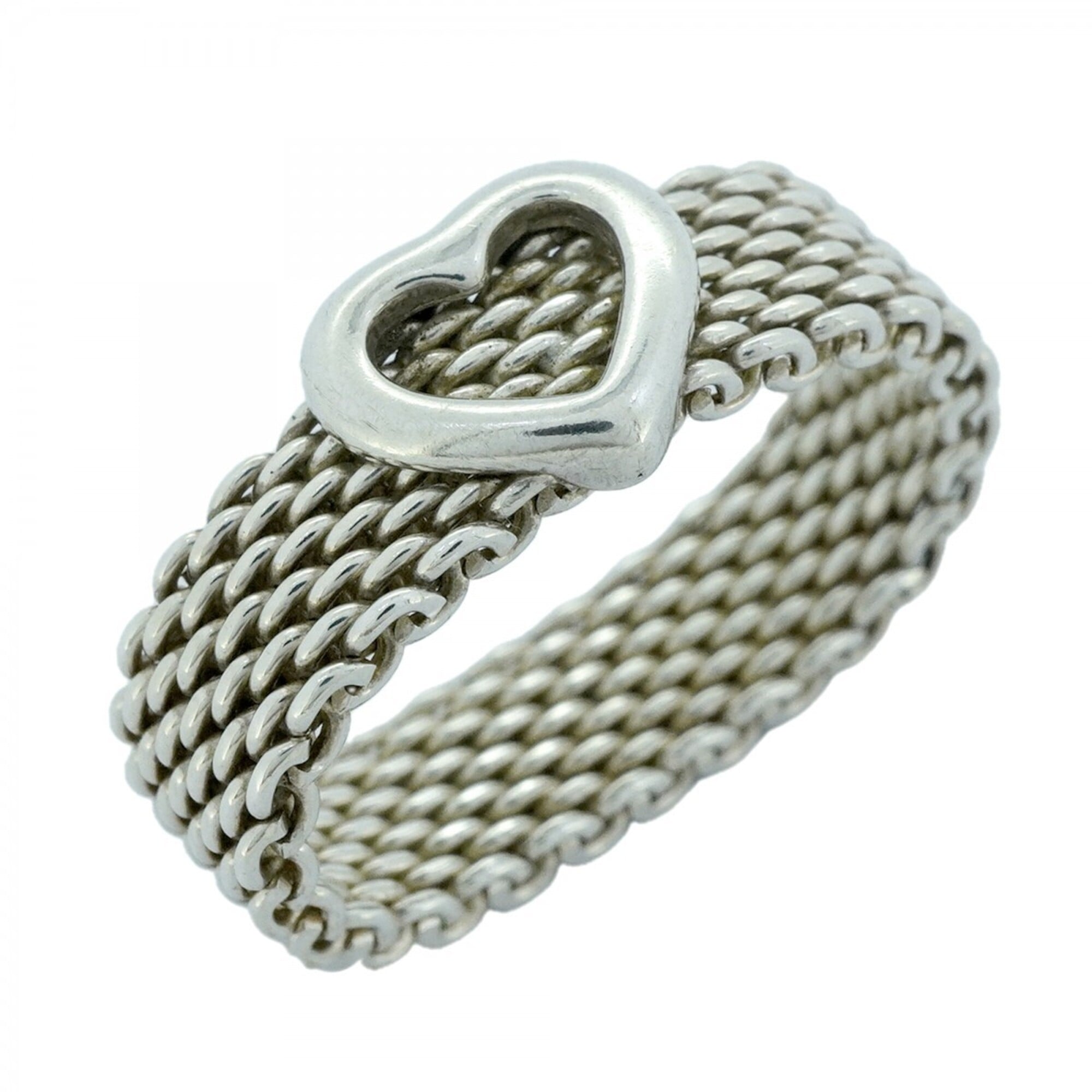 Tiffany Silver 925 Band Ring (Pre-Owned)