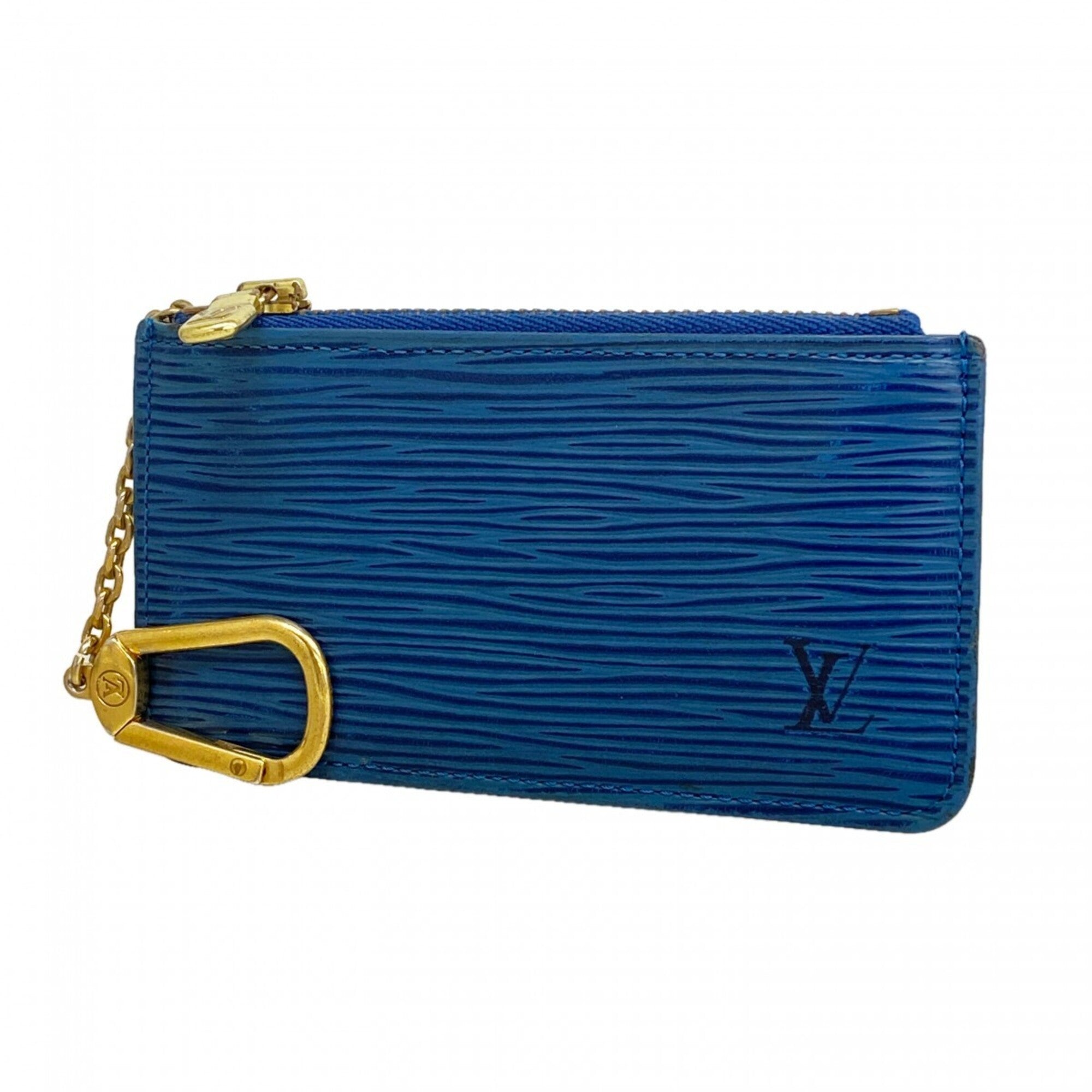 Louis Vuitton Toledo Blue Coin Purse/Coin Case (Pre-Owned)