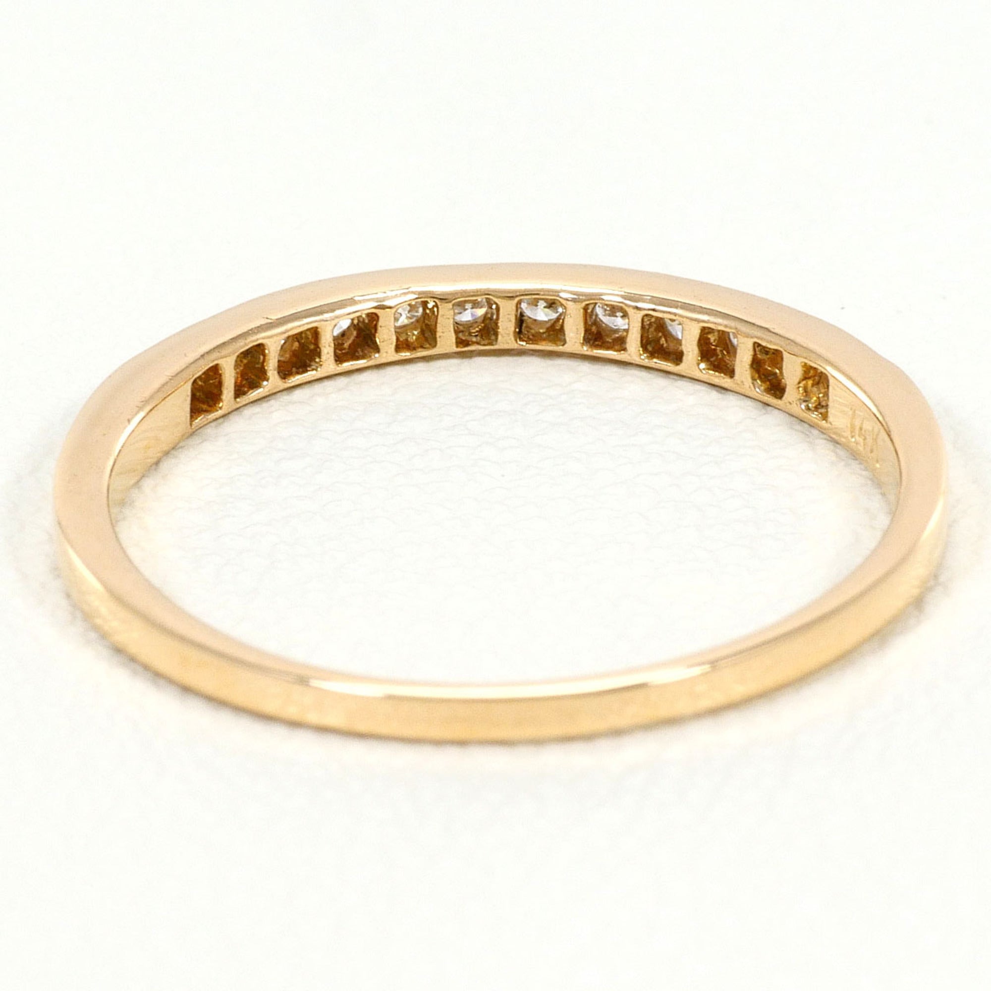 Unbranded Pink Gold Pink Gold (14K) Band Ring (Pre-Owned)