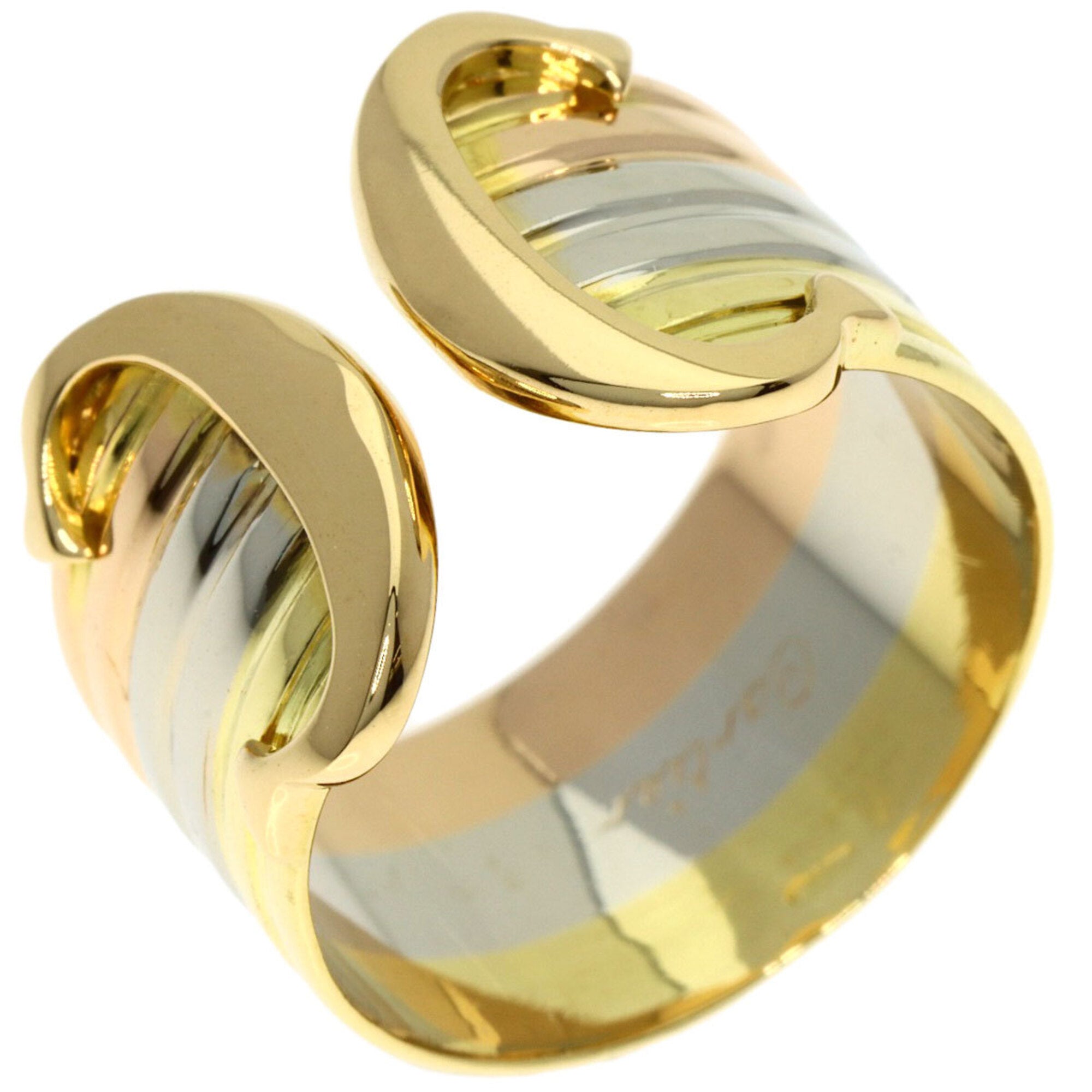 Cartier Yellow Gold (18K) Pink Gold (18K) White Gold (18K) Band Ring (Pre-Owned)