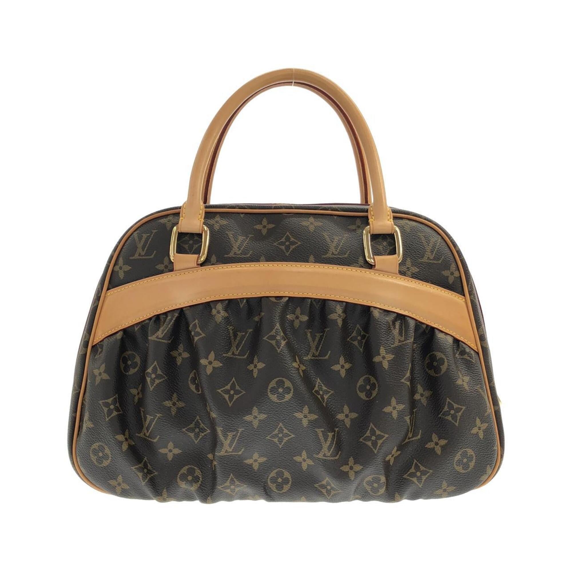 Louis Vuitton Monogram Marron Coated Canvas Handbag (Pre-Owned)