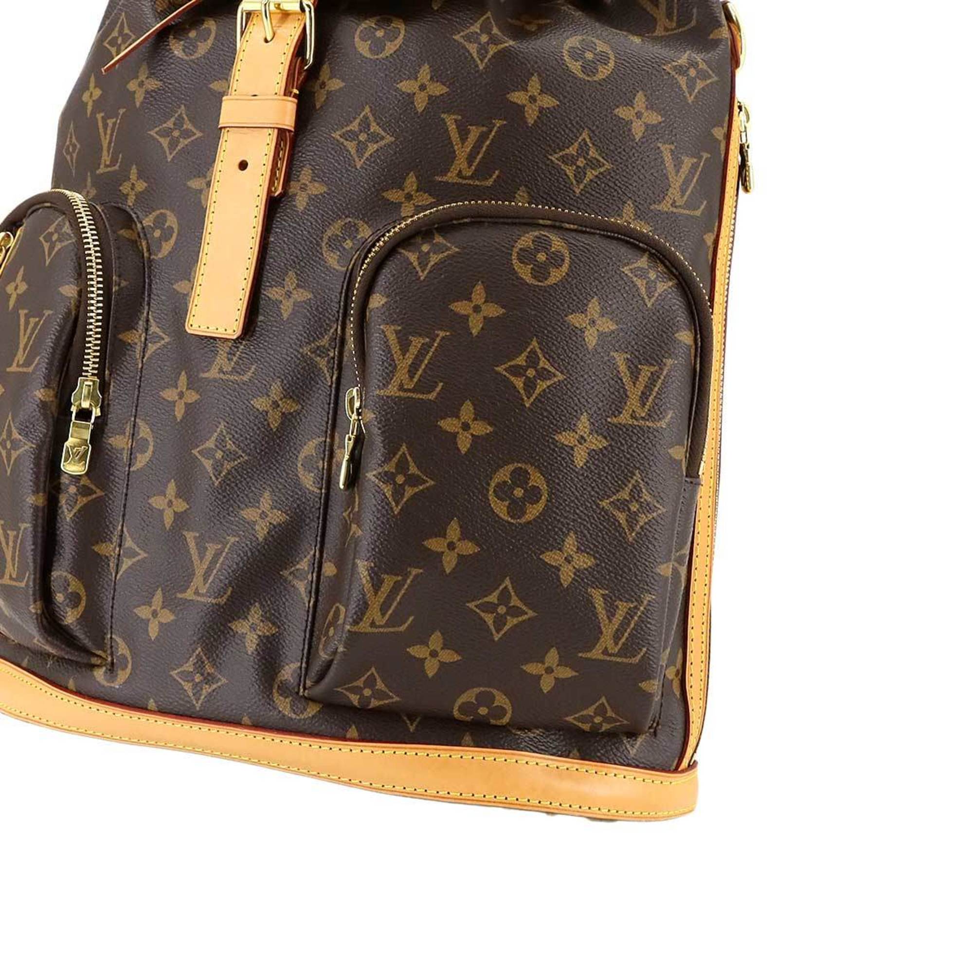 Louis Vuitton Brown Monogram Monogram Canvas Backpack (Pre-Owned)