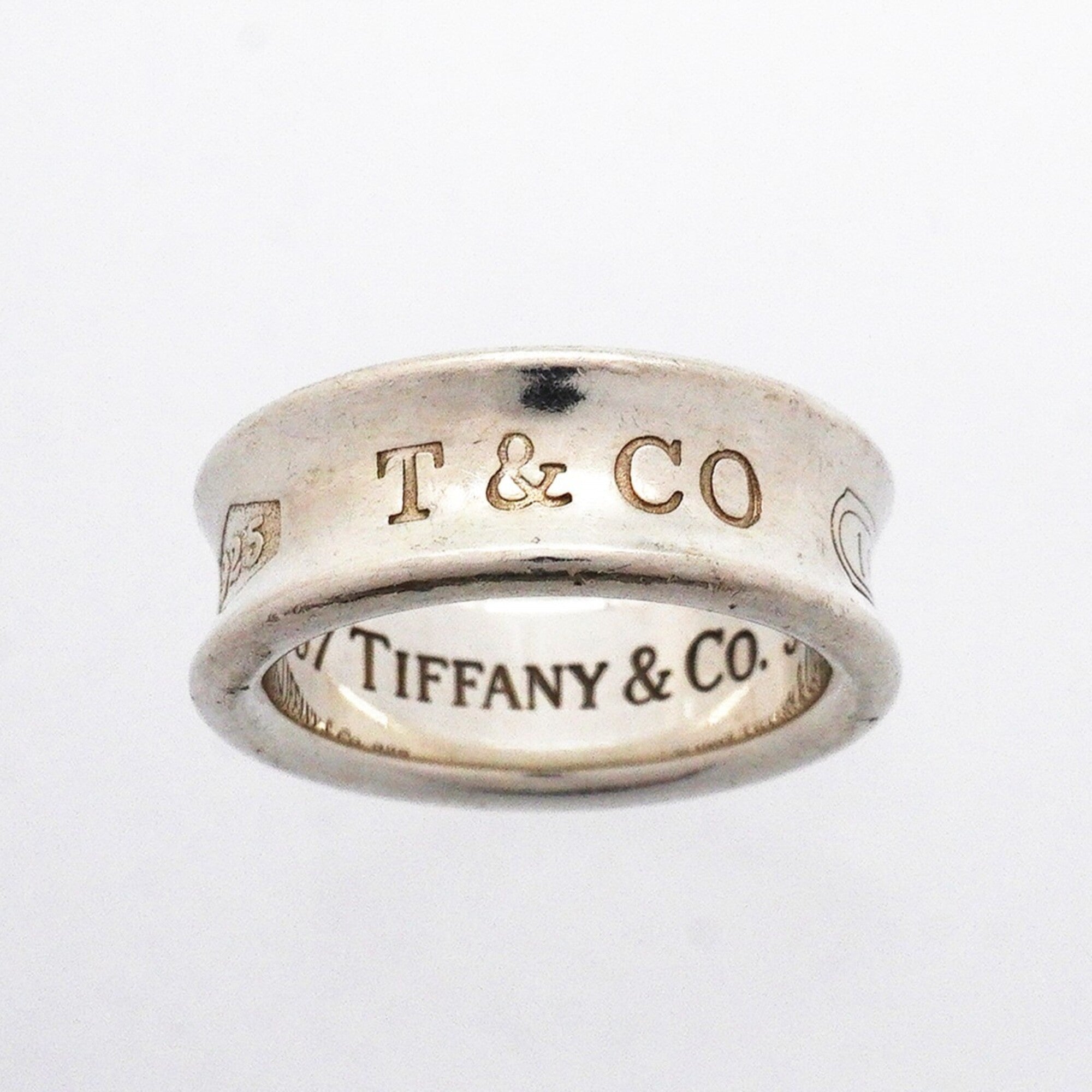 Tiffany Silver 925 Band Ring (Pre-Owned)