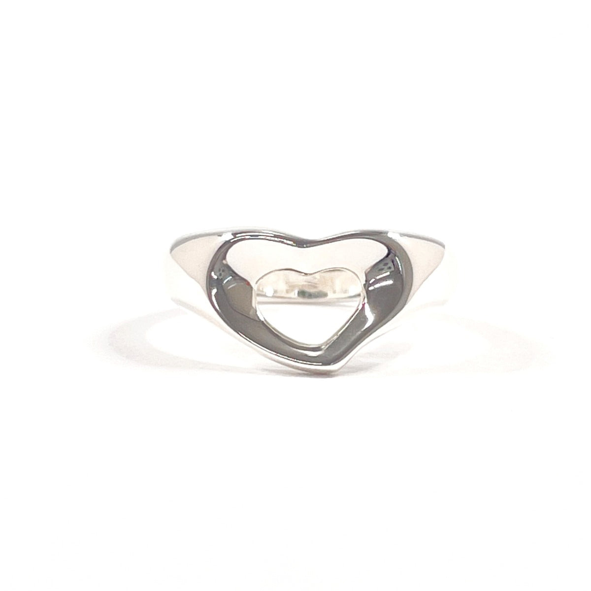 Tiffany Silver Sterling Silver Band Ring (Pre-Owned)