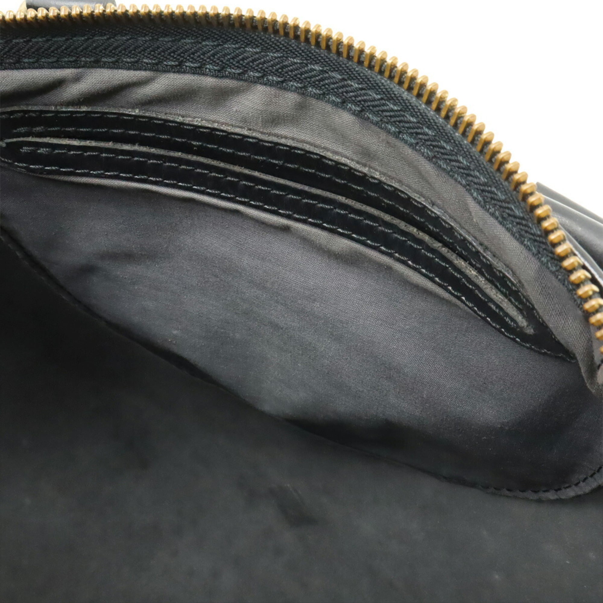 Louis Vuitton Black Noir Epi Leather Boston Bag Handbag (Pre-Owned)
