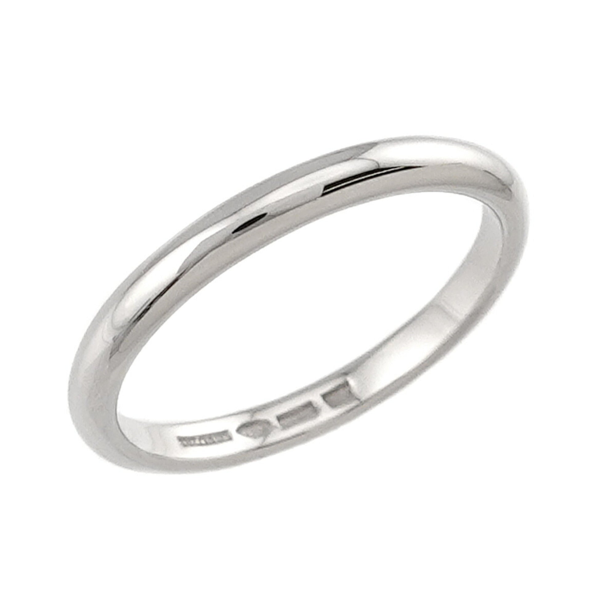 Bvlgari Platinum 950 Band Ring (Pre-Owned)