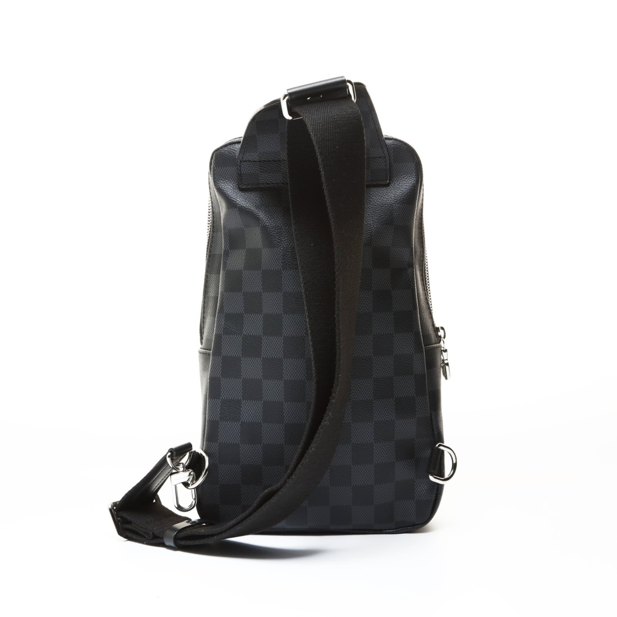 Louis Vuitton Damier Graphite Black Damier Graphite Shoulder Bag (Pre-Owned)