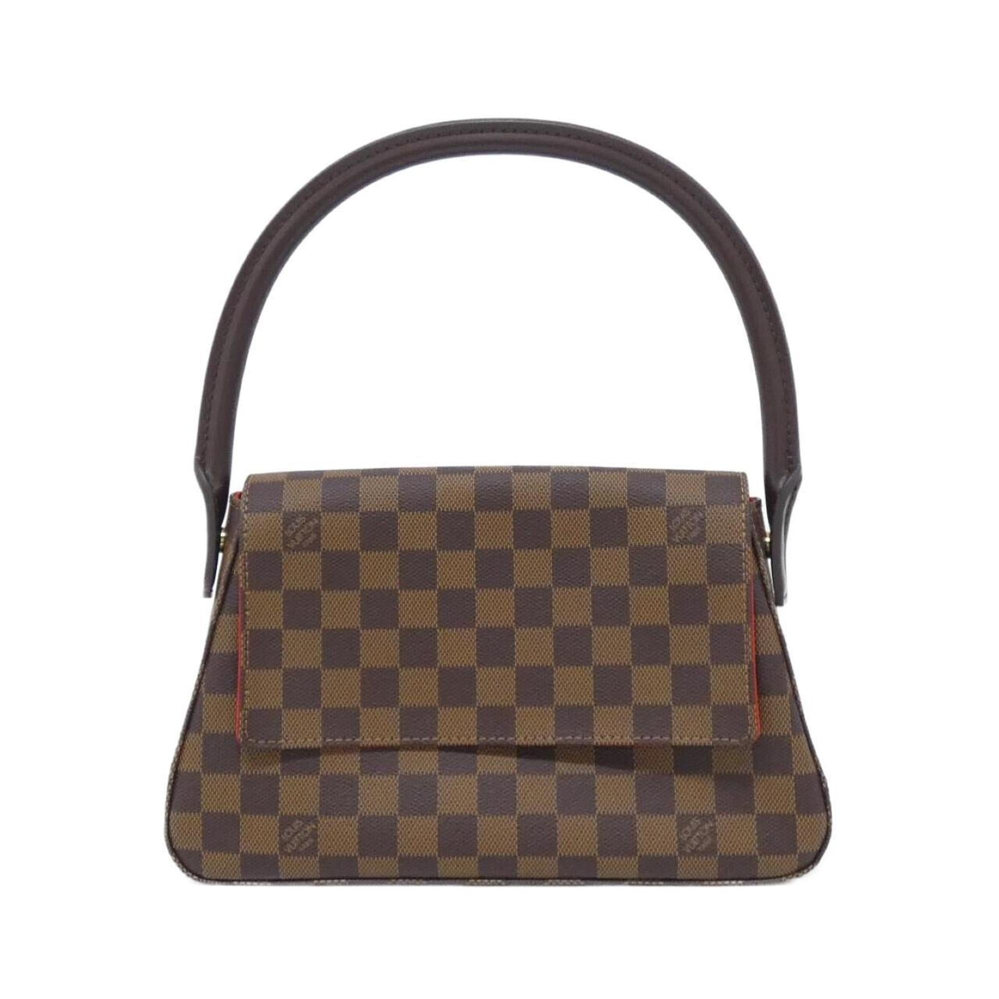 Louis Vuitton Brown Coated Canvas Shoulder Bag (Pre-Owned)