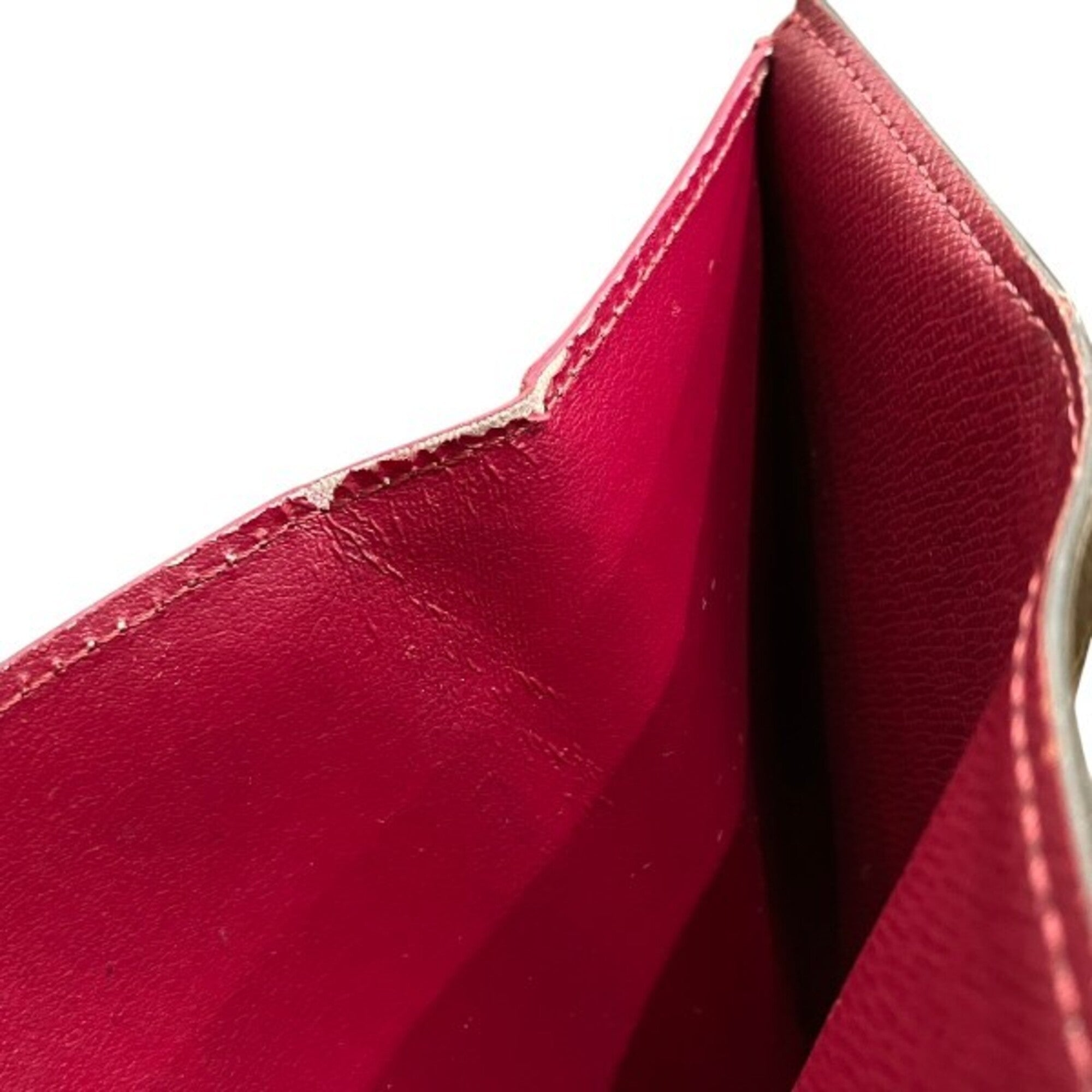 Louis Vuitton Monogram Fuchsia Monogram Wallet (Tri-Fold) (Pre-Owned)