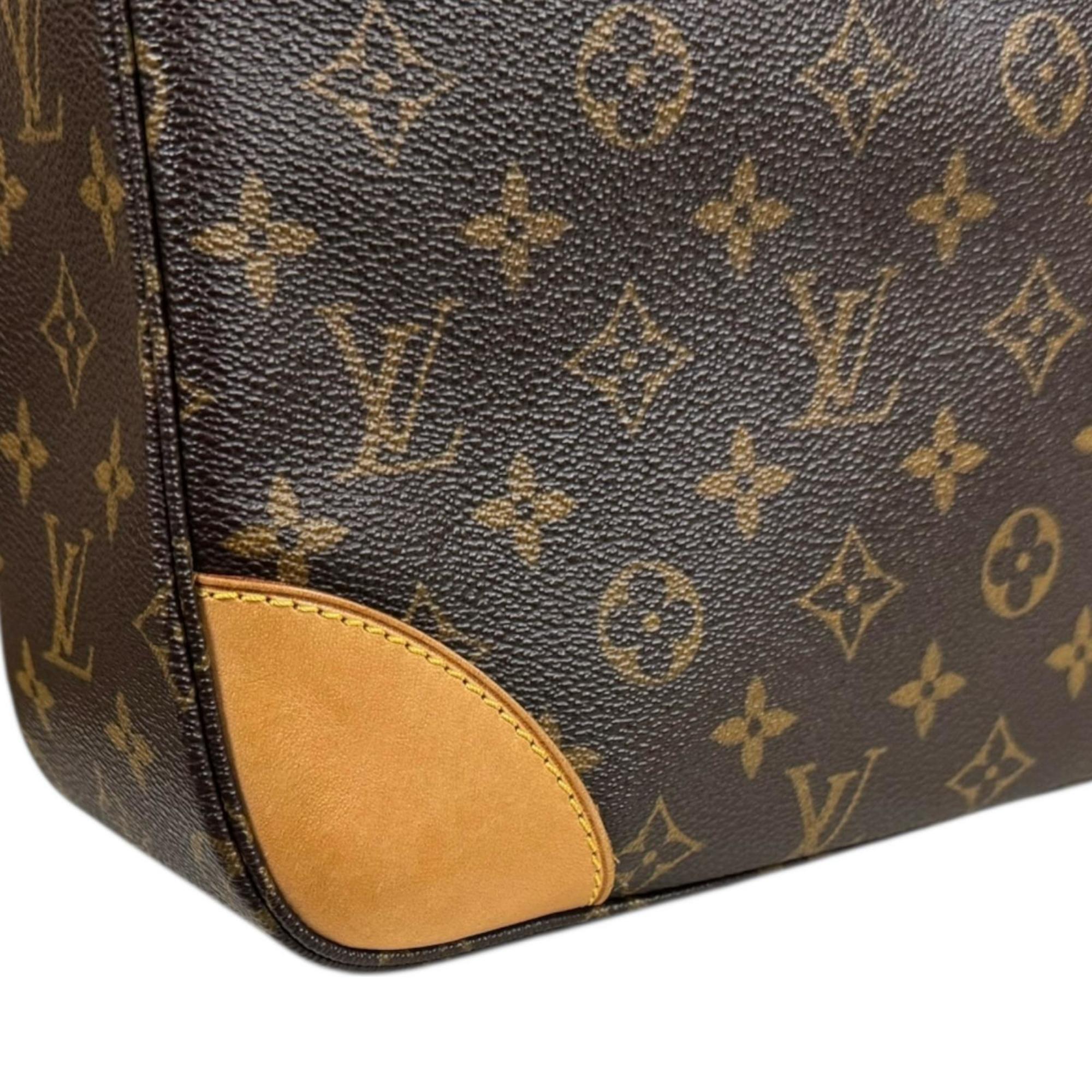 Louis Vuitton Brown Monogram Canvas Shoulder Bag (Pre-Owned)