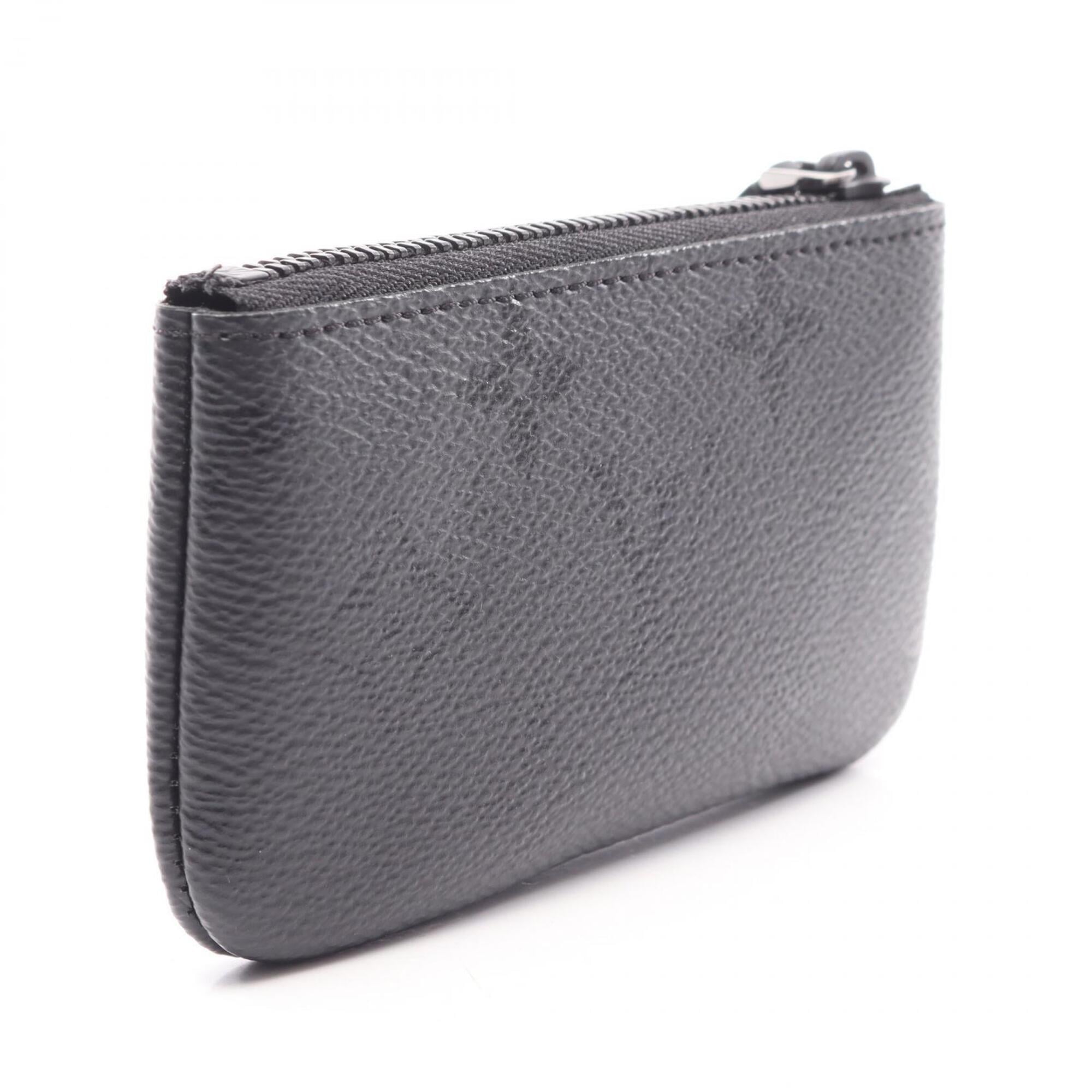Louis Vuitton Monogram Black Pvc Coin Purse/Coin Case (Pre-Owned)