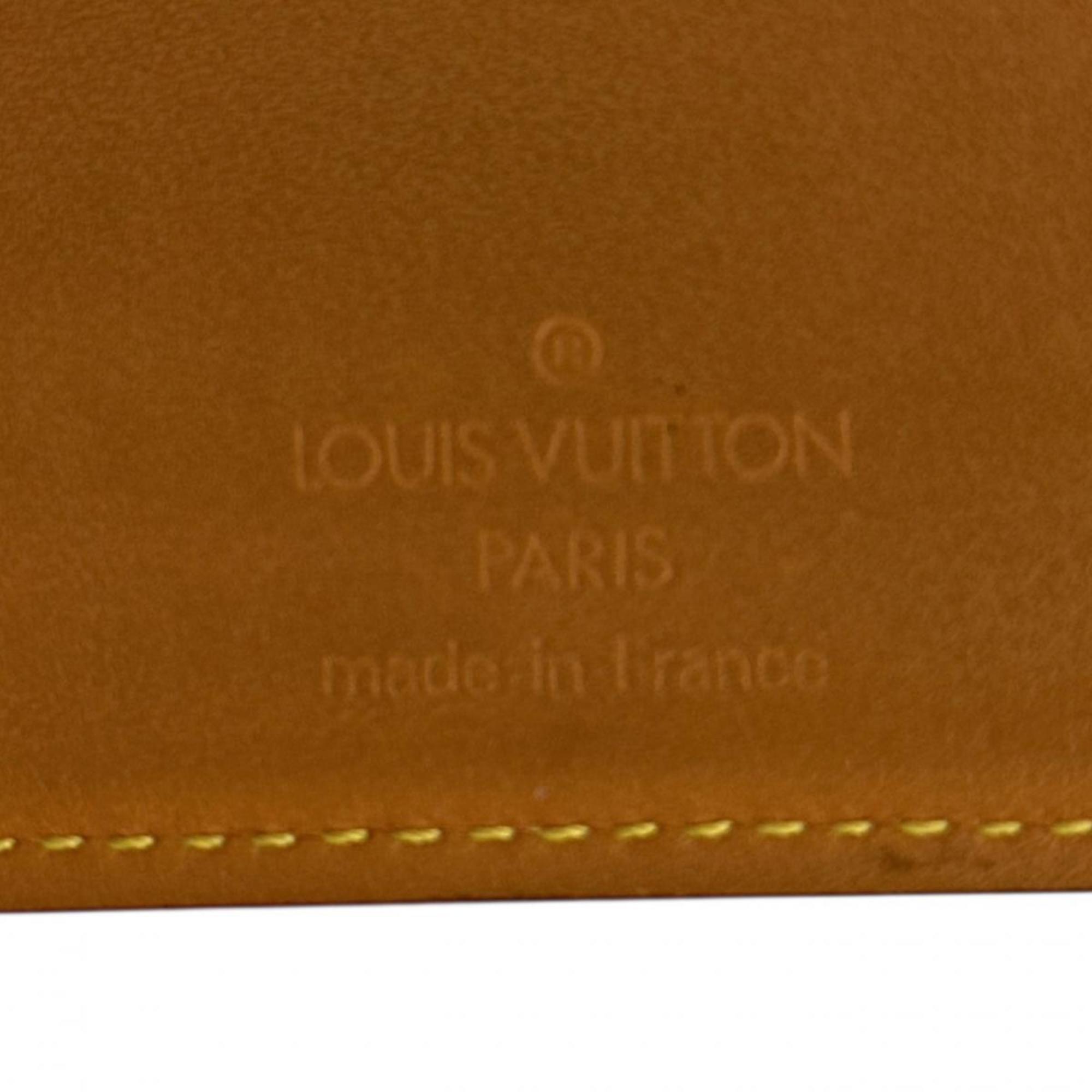 Louis Vuitton Nomad Brown Leather Wallet (Bi-Fold) (Pre-Owned)