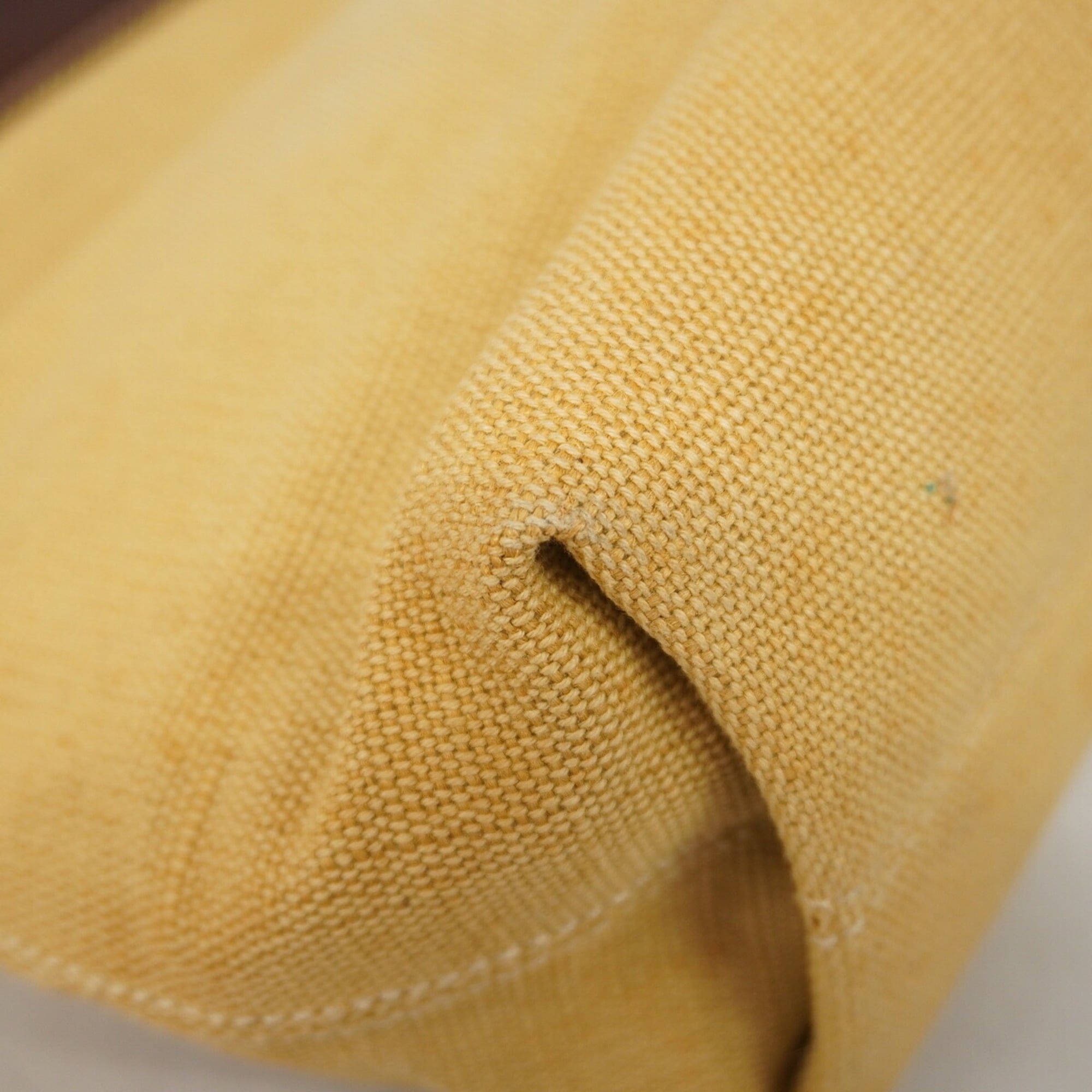 Chanel Beige Brown Canvas Tote Bag (Pre-Owned)