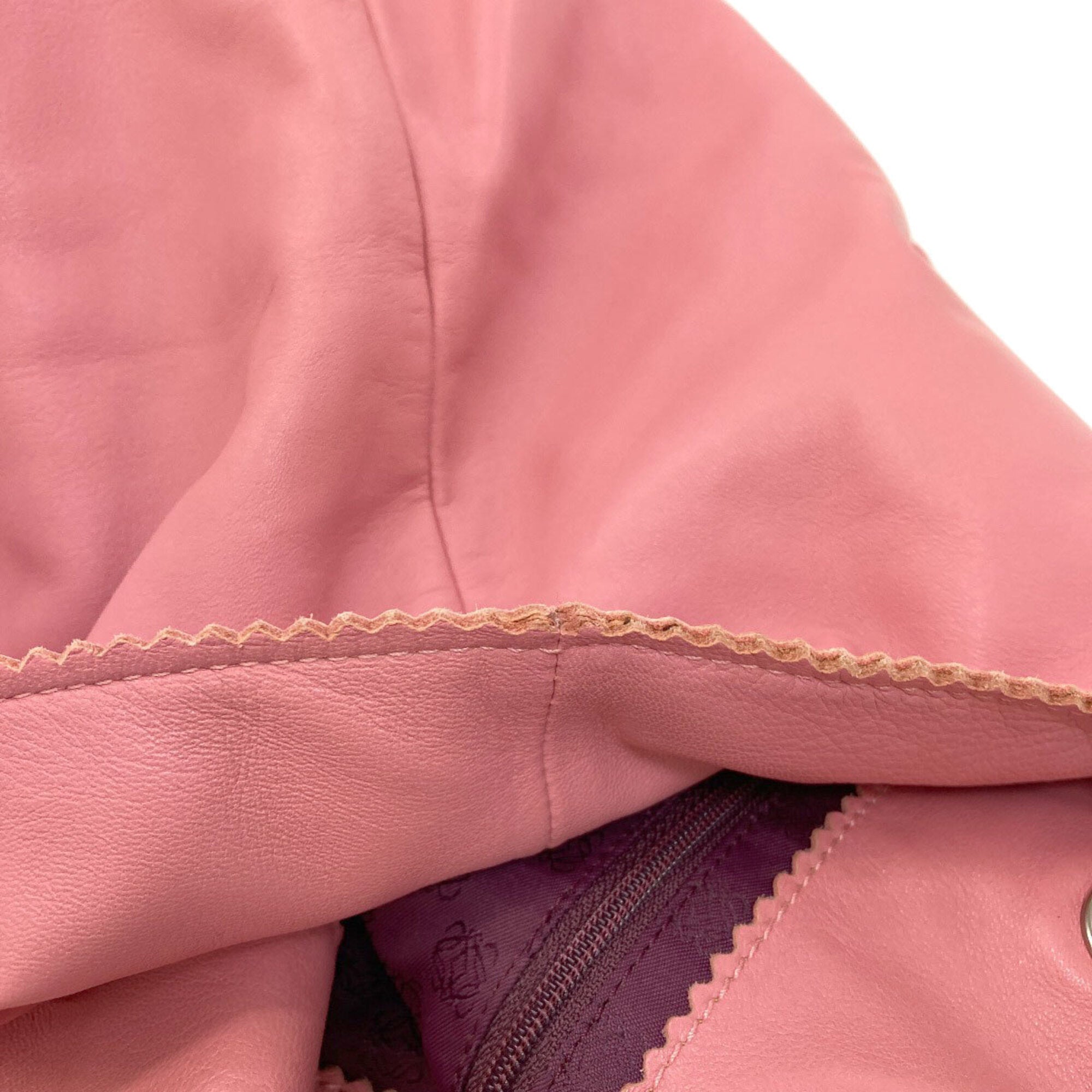 Loewe Pink Nappa Leather Tote Bag (Pre-Owned)