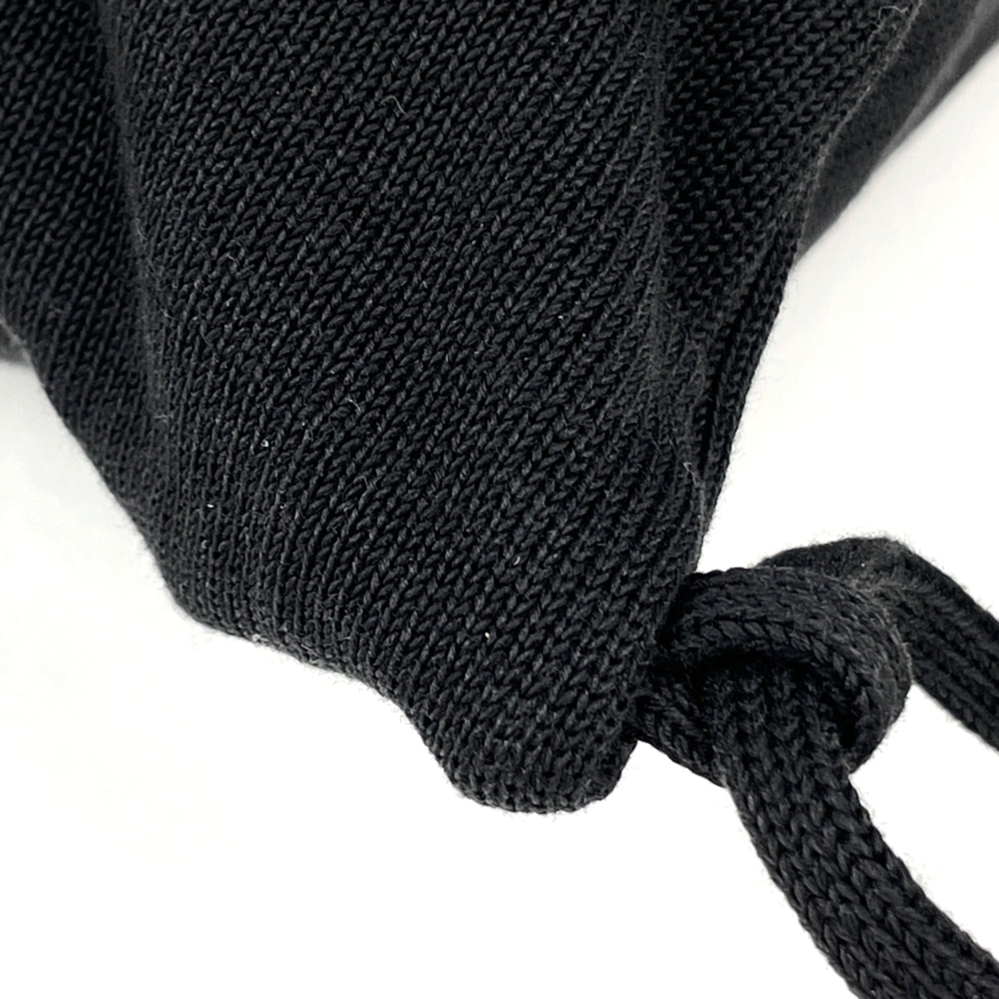Chanel Black Fabric Backpack (Pre-Owned)