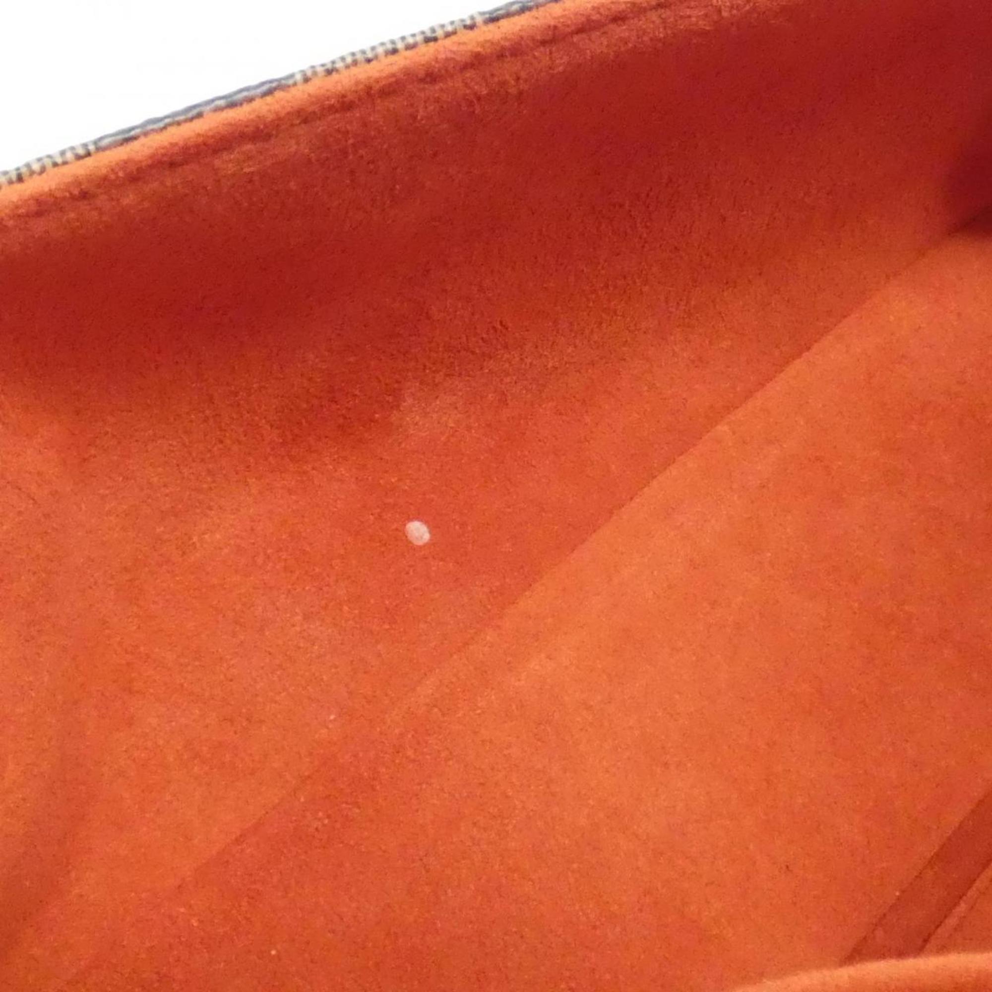 Louis Vuitton Ebene Coated Canvas Shoulder Bag (Pre-Owned)