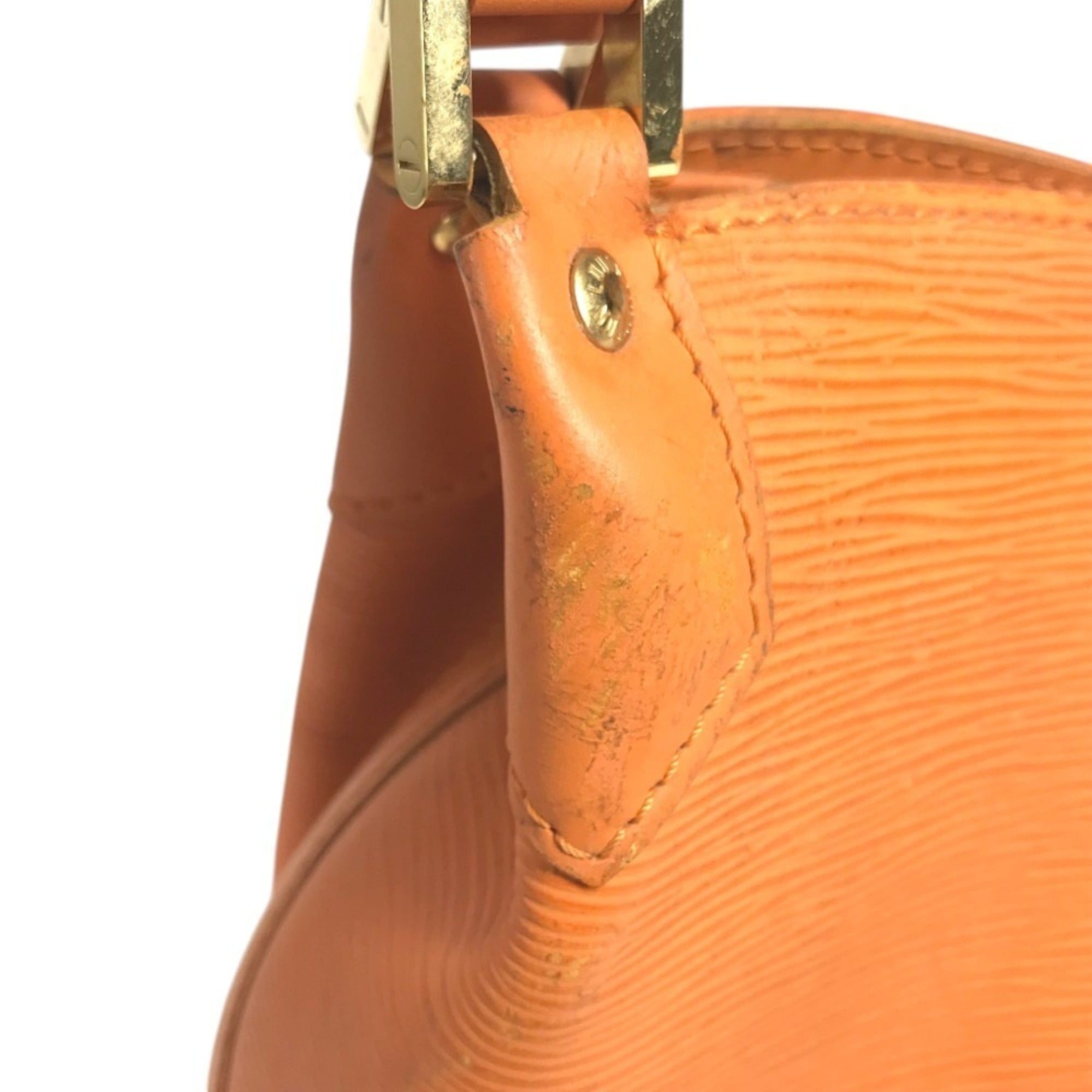 Louis Vuitton Galle Orange Epi Leather Handbag Shoulder Bag (Pre-Owned)