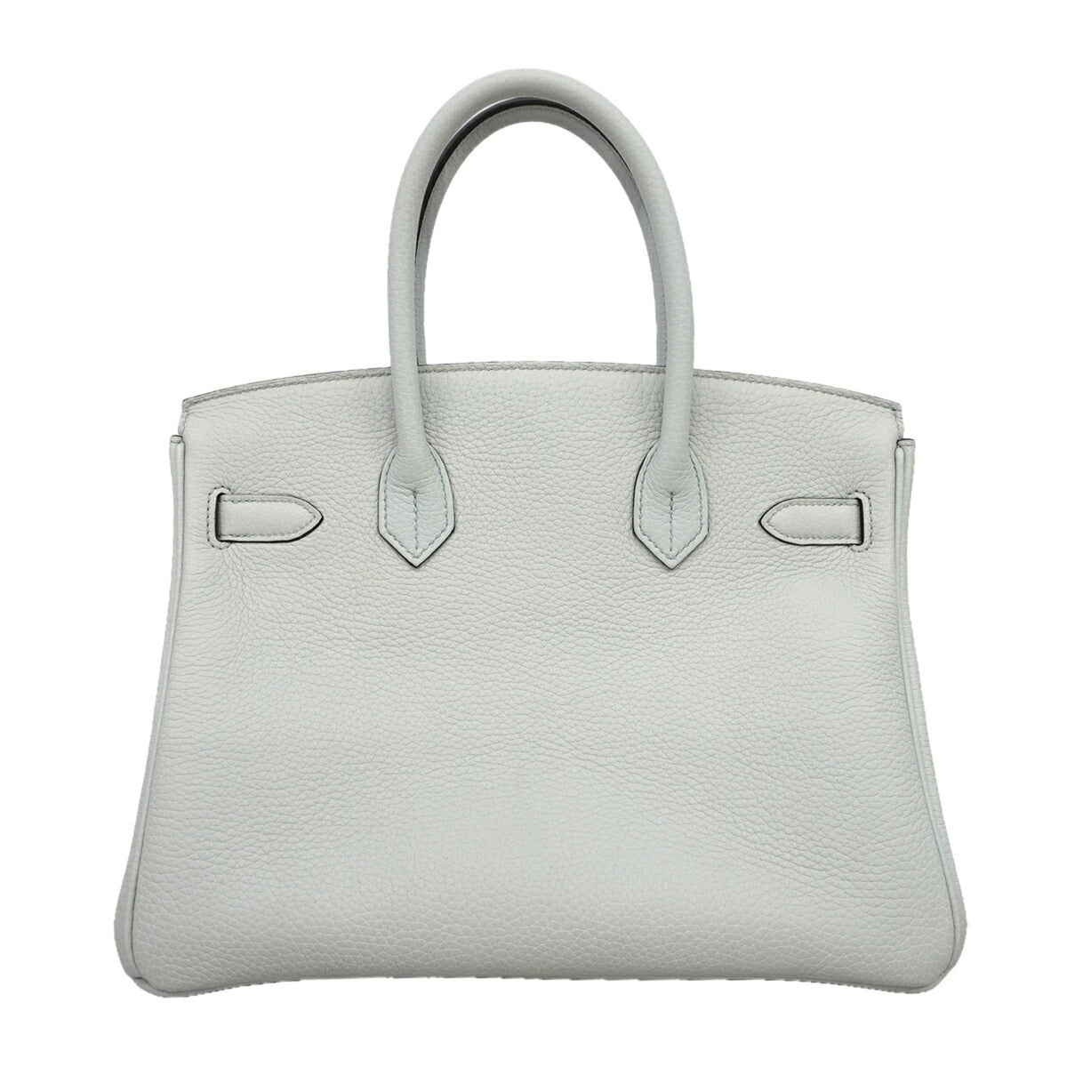 Hermes Blue Togo Leather Handbag (Pre-Owned)