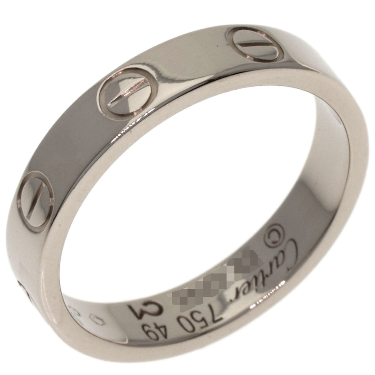Cartier White Gold (18K) Band Ring (Pre-Owned)