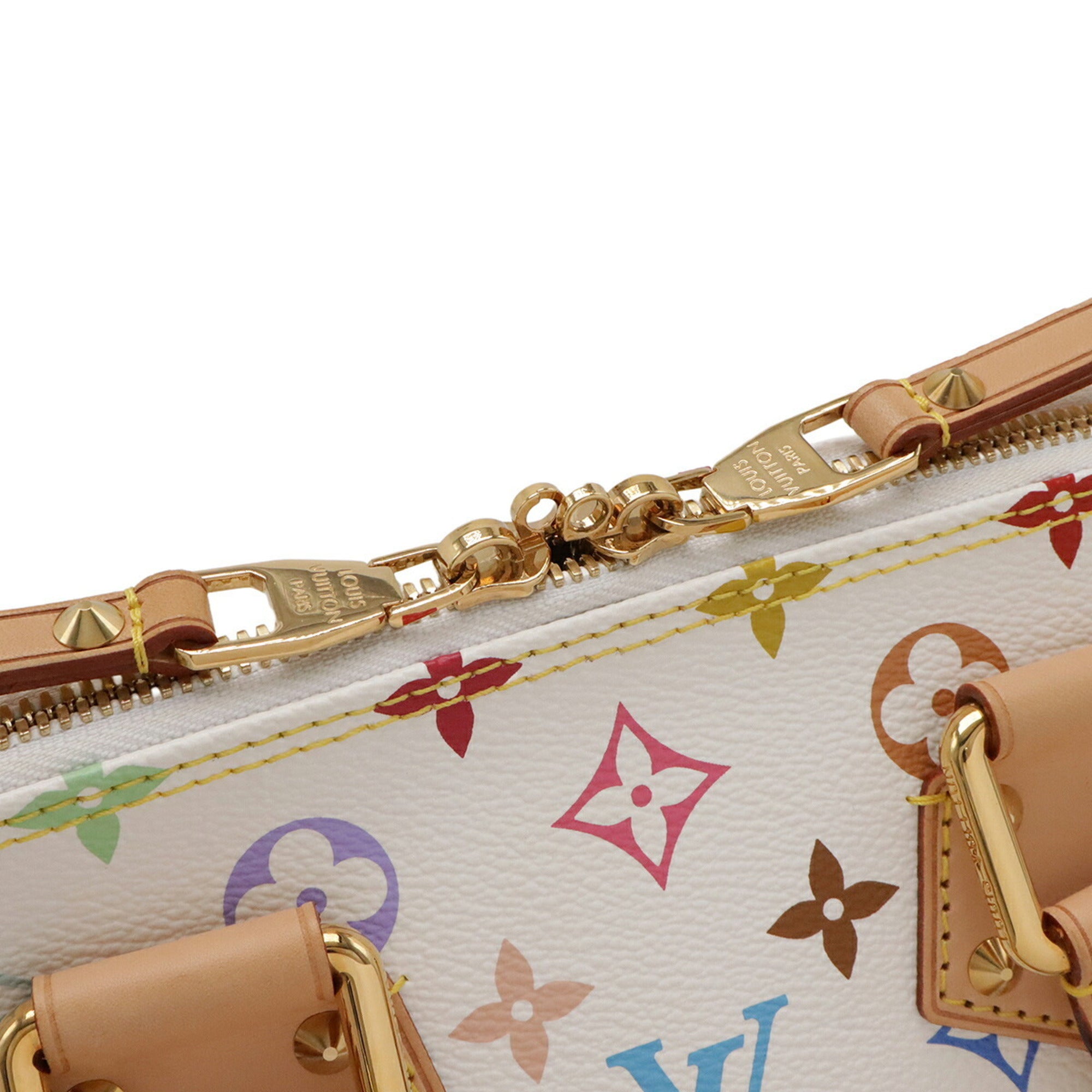Louis Vuitton Blanc Monogram Multi-Color White Monogram Multicolore Handbag (Pre-Owned)