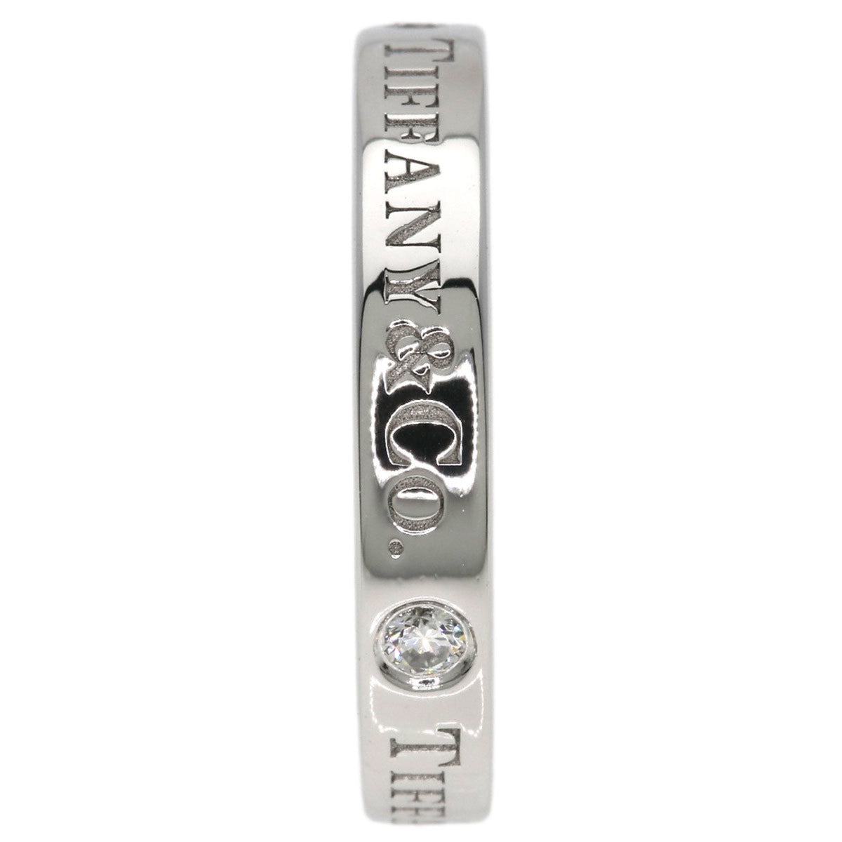 Tiffany Platinum 950 Band Ring (Pre-Owned)