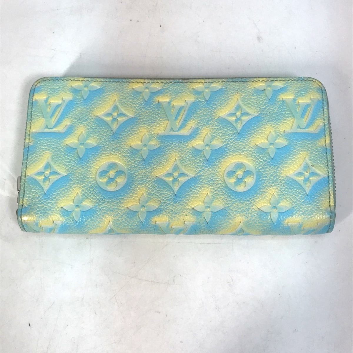 Louis Vuitton Monogram Empreinte Vert Yellow Monogram Empreinte Long Wallet (Bi-Fold) (Pre-Owned)