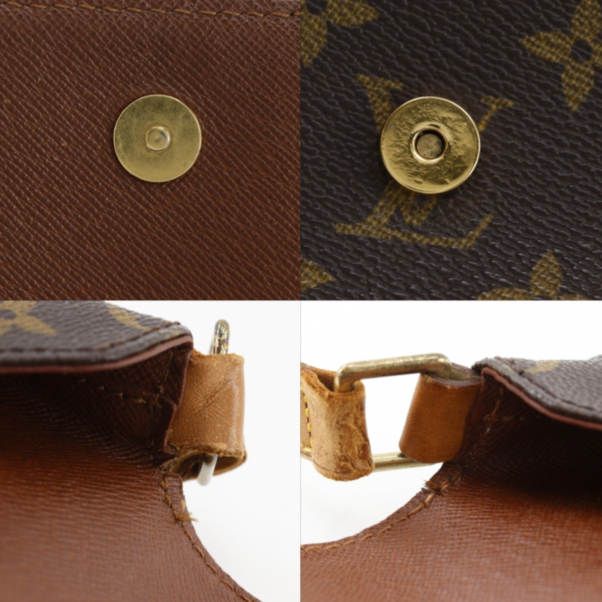 Louis Vuitton Brown Monogram Monogram Shoulder Bag (Pre-Owned)