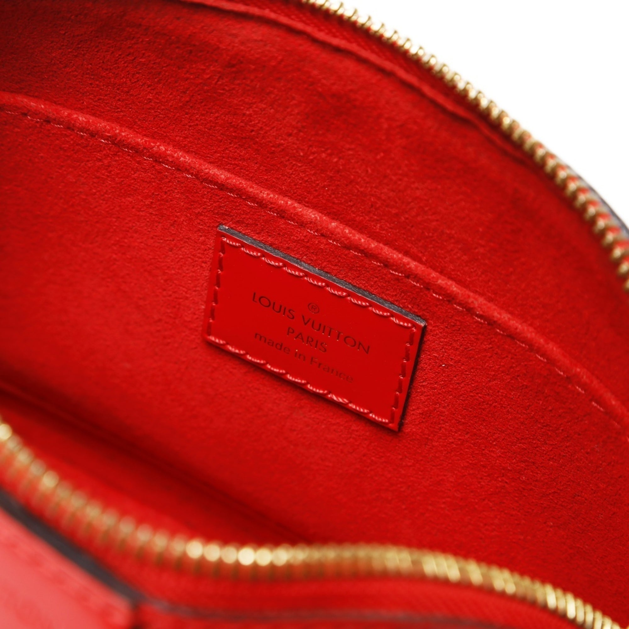 Louis Vuitton Red Color Shoulder Bag (Pre-Owned)