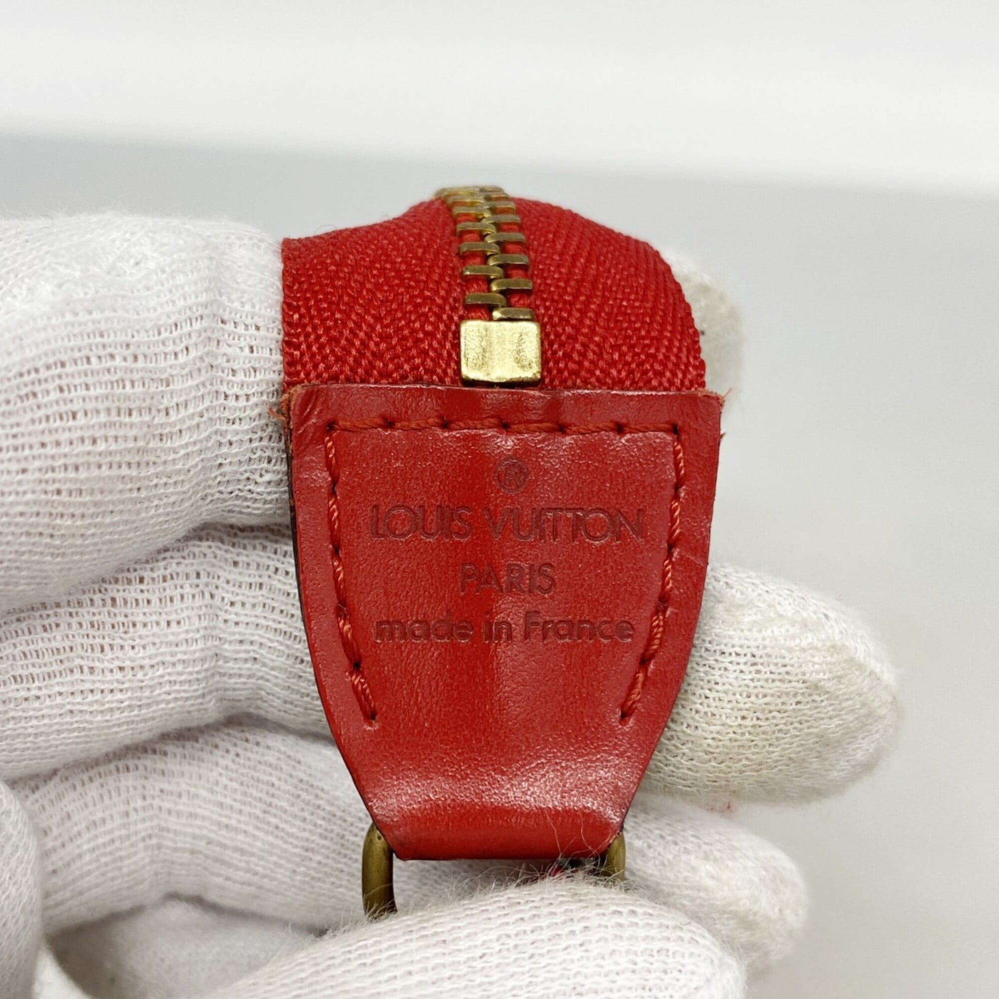 Louis Vuitton Castilian Red Pouch (Pre-Owned)