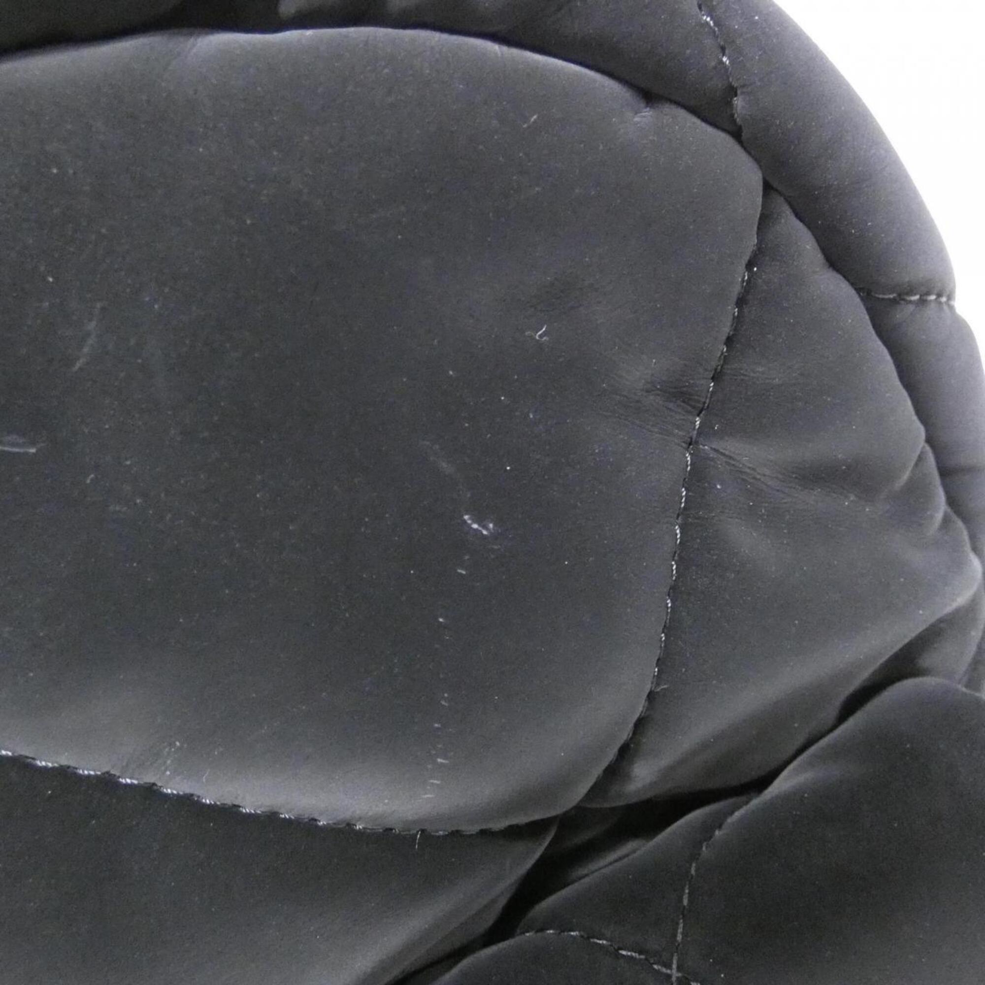 Chanel Black Velvet Nylon Backpack (Pre-Owned)