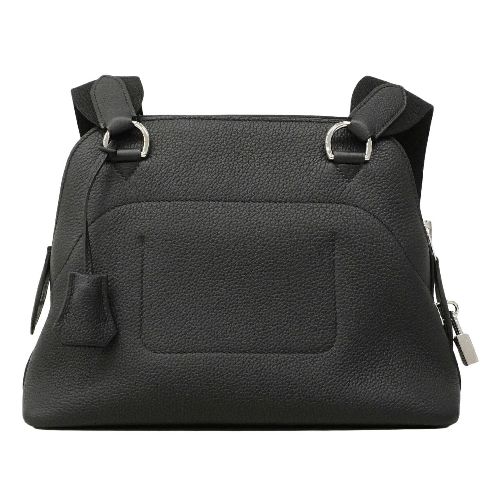 Hermes Black Togo Leather Shoulder Bag (Pre-Owned)
