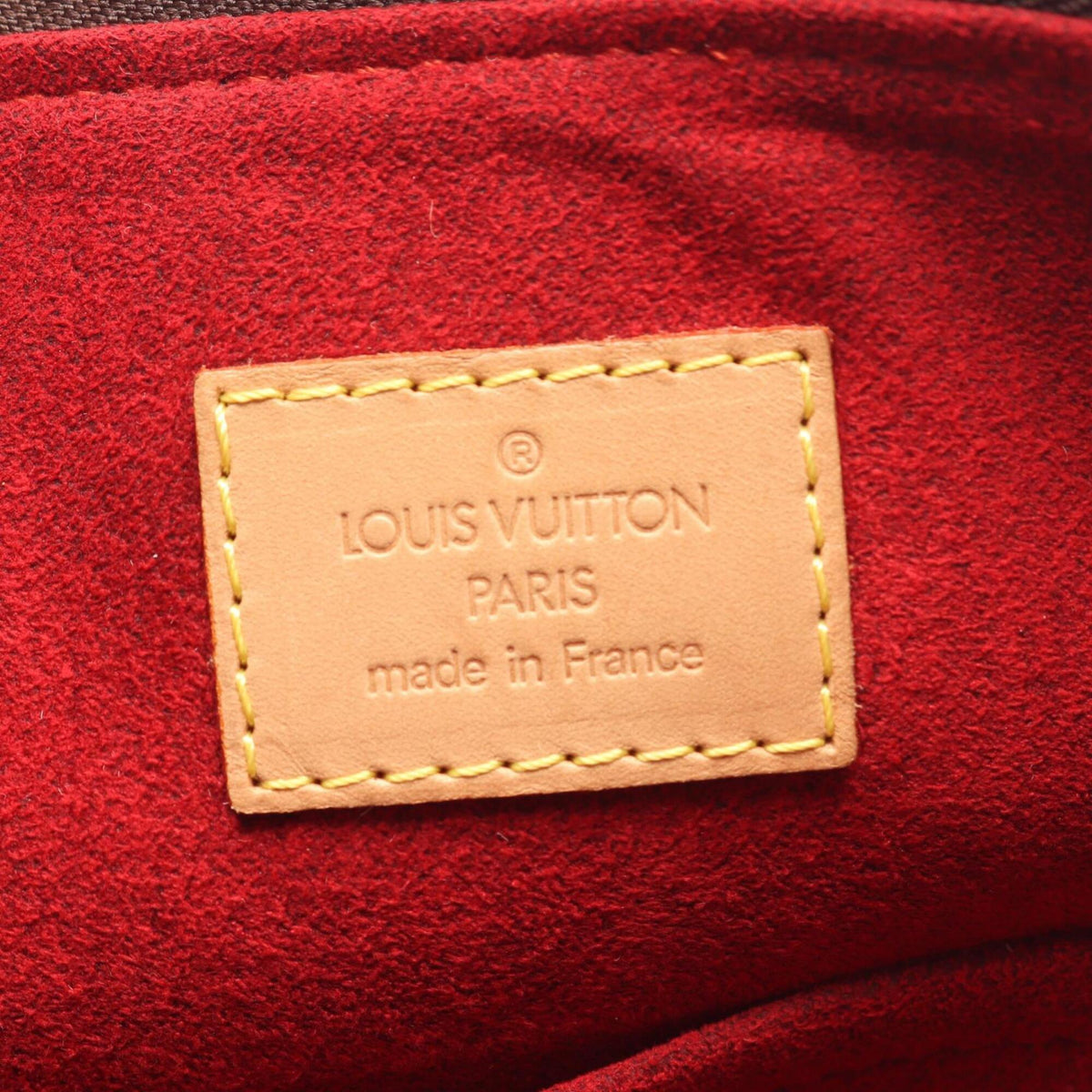 Louis Vuitton Brown Monogram Monogram Leather Handbag Shoulder Bag (Pre-Owned)