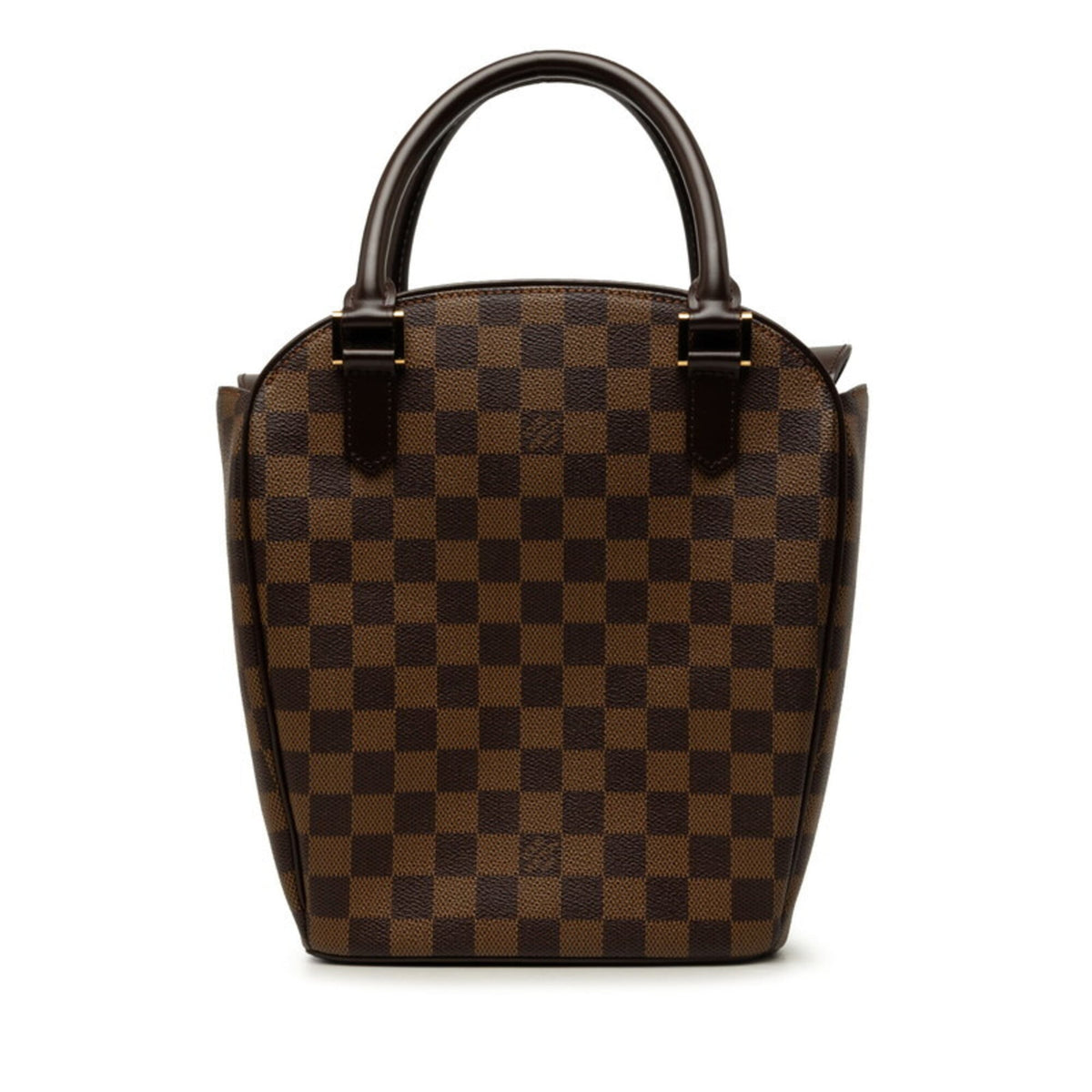 Louis Vuitton Damier Brown Pvc Leather Handbag (Pre-Owned)
