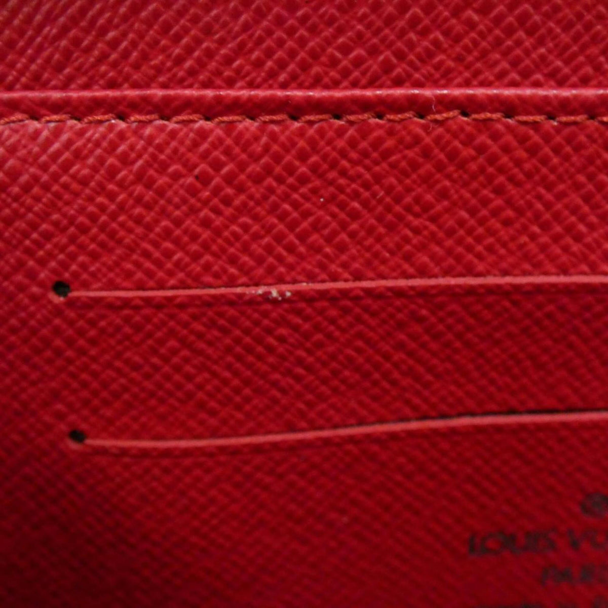 Louis Vuitton Brown Coated Canvas Long Wallet (Bi-Fold) (Pre-Owned)
