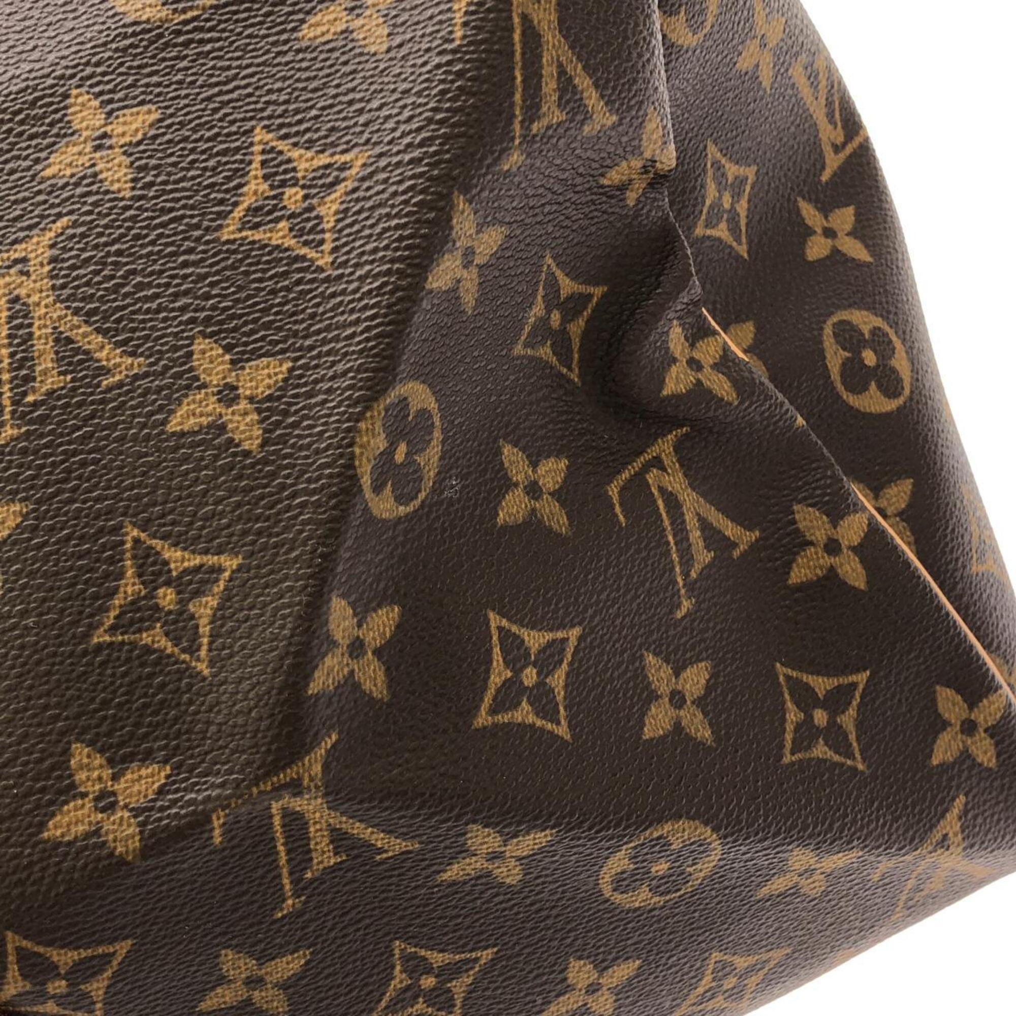 Louis Vuitton Marron Monogram Monogram Boston Bag (Pre-Owned)