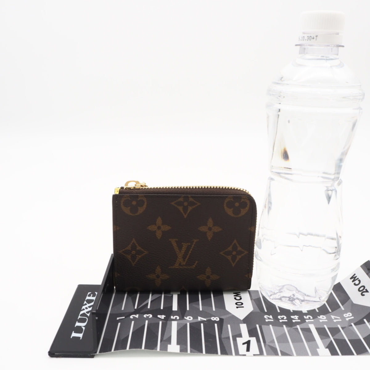 Louis Vuitton Beige Brown Yellow Coated Canvas Coin Purse/Coin Case (Pre-Owned)